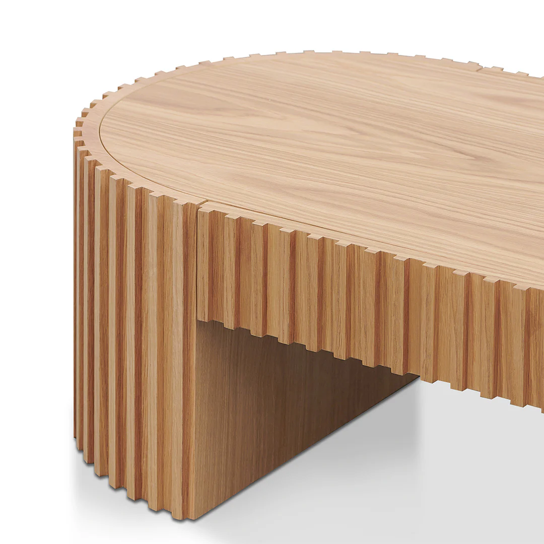CCF8490-CN 1.3m Coffee Table - Natural Oak - Image 6