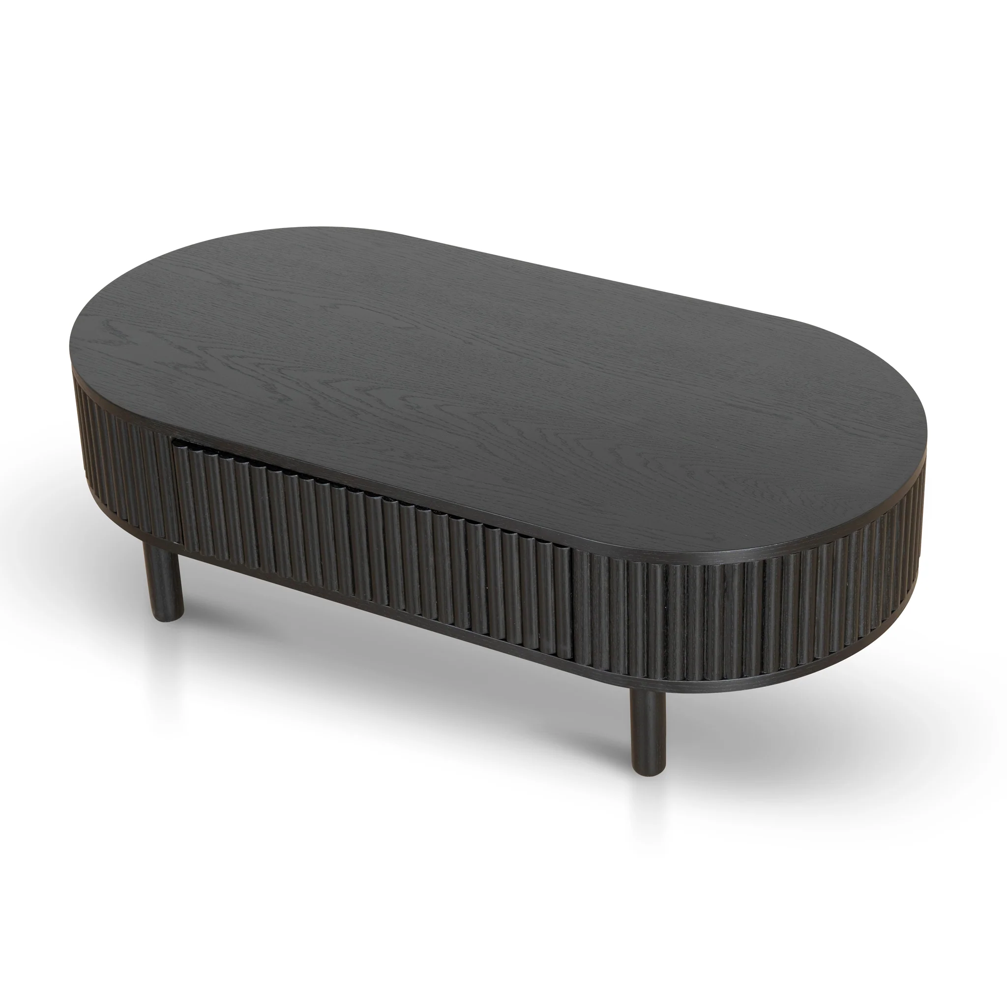 CCF8626-KD 1.2m Coffee Table - Full Black - Image 4