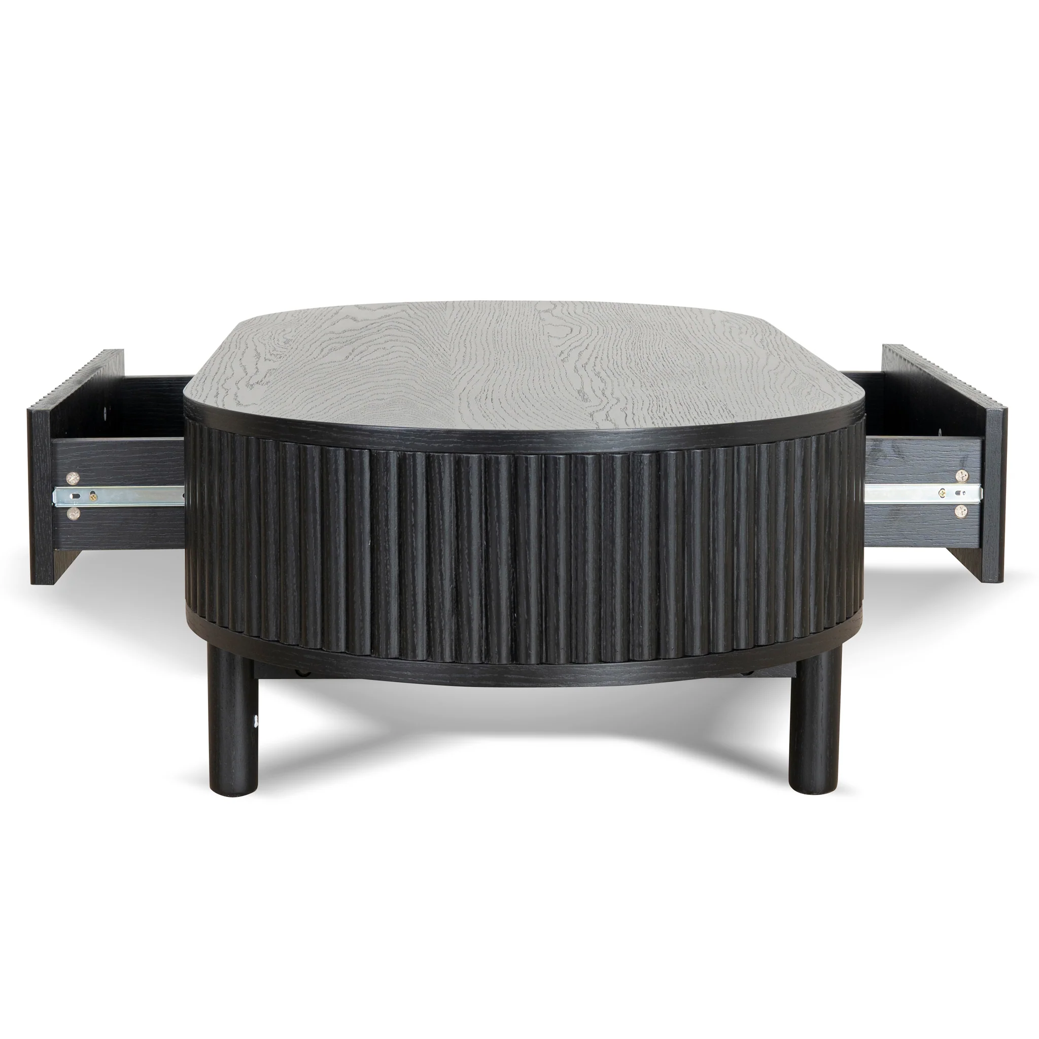 CCF8626-KD 1.2m Coffee Table - Full Black - Image 6