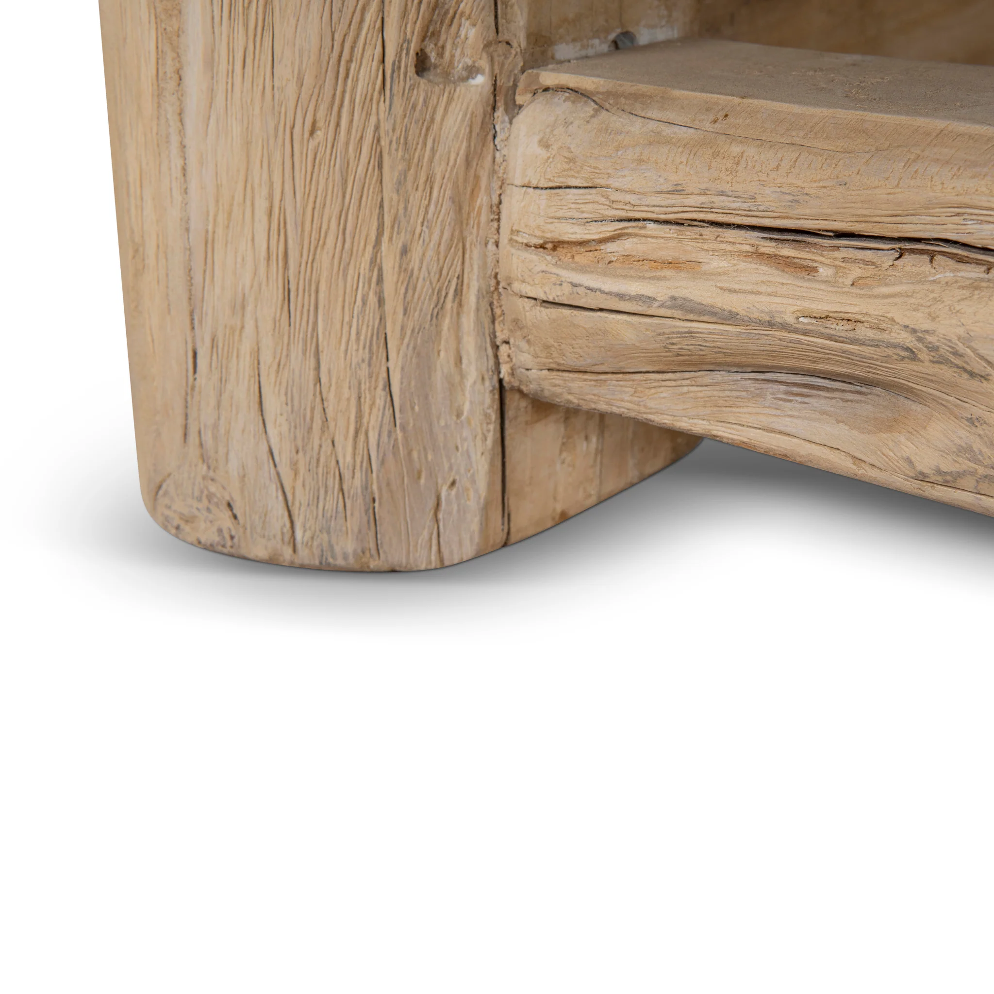 CCF8657-NA 100cm Elm Round Coffee Table - Natural - Image 9