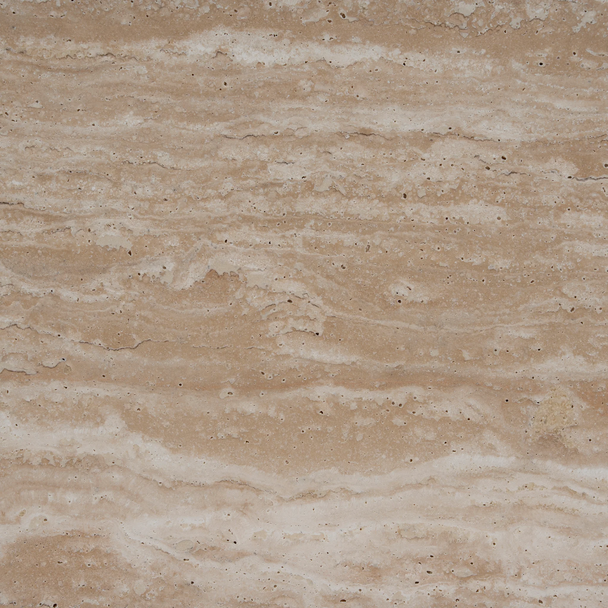 CCF8666-NI Travertine Marble 100cm Round Coffee Table - Light Natural Elm - Image 12