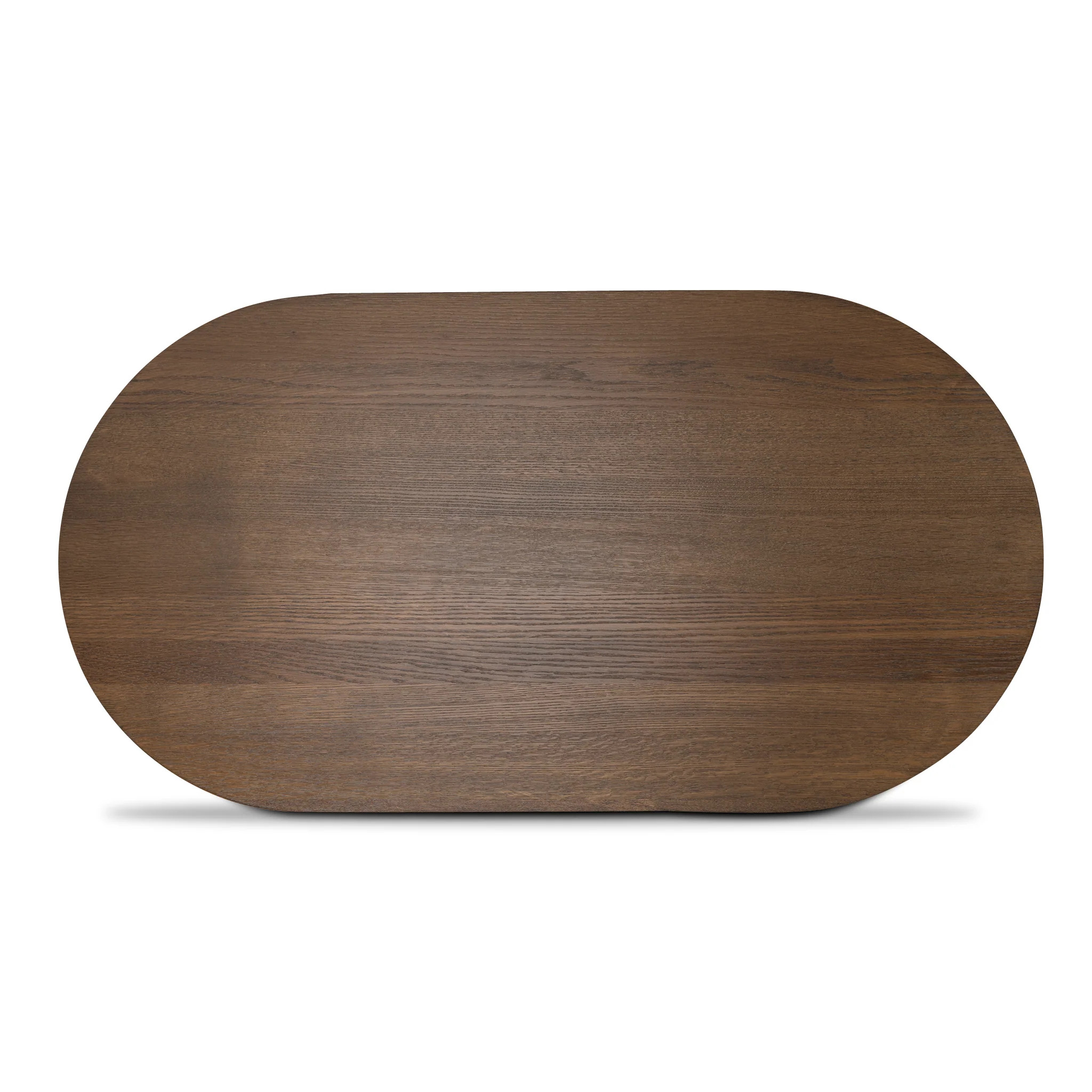 CCF8705-VA 1.3m Pill Shape Coffee Table - Caramel Oak - Image 13