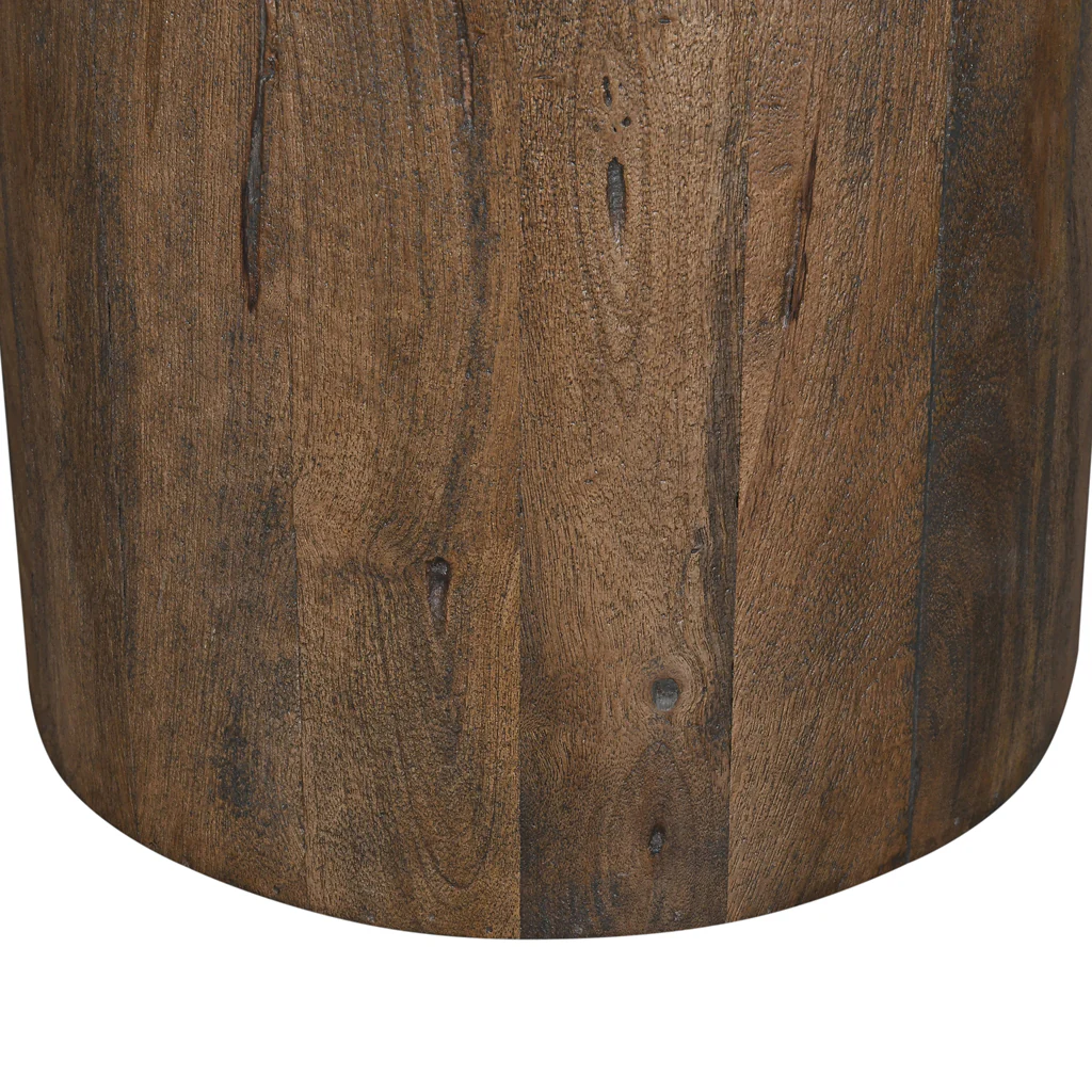 CCF8715-RB 1.2m Travertine Top Coffee Table - Walnut - Image 12
