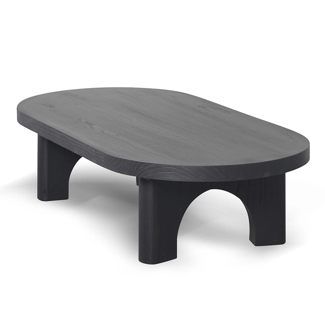 CCF8789-NI 140cm Coffee table - Full Black - Image 3