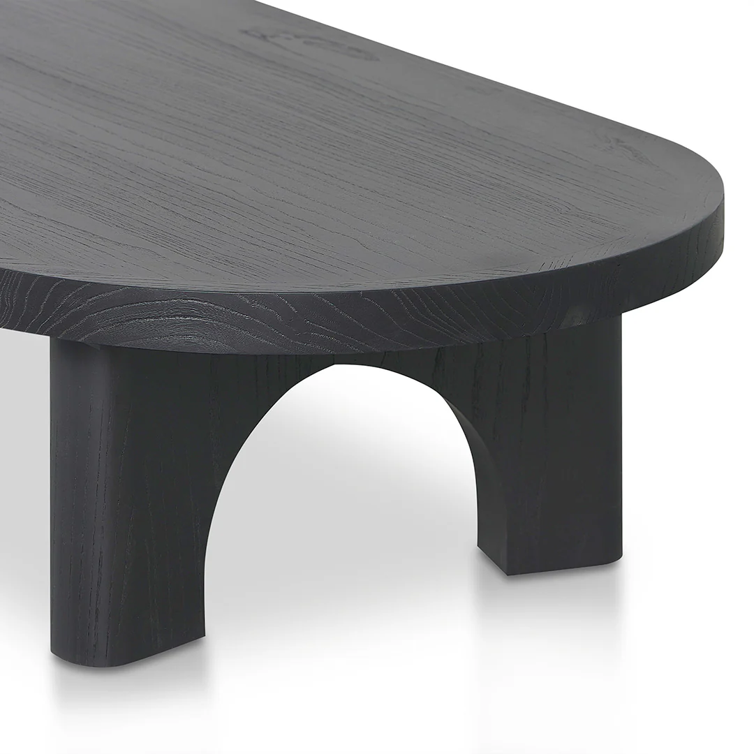 CCF8789-NI 140cm Coffee table - Full Black - Image 5