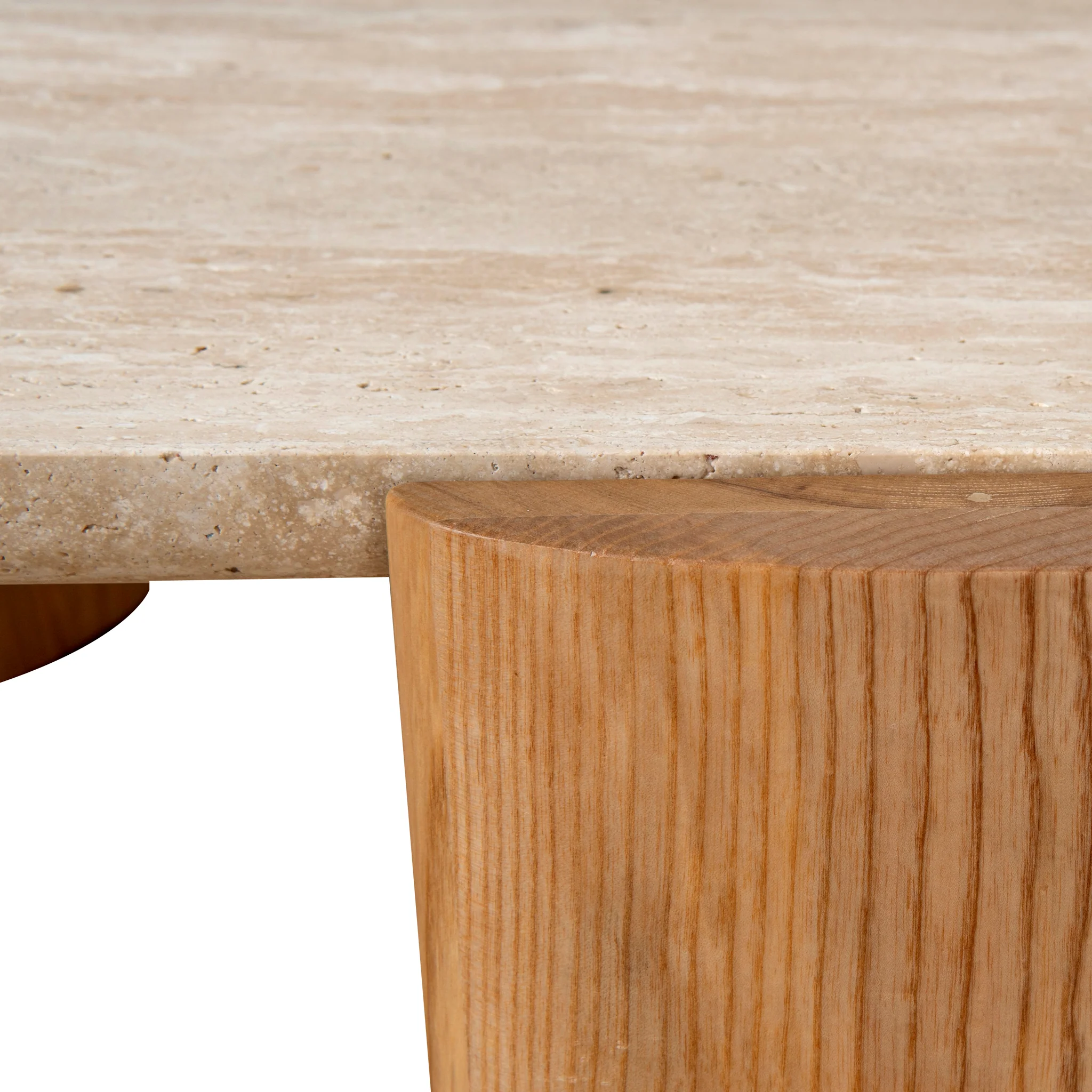 CCF8791-NY 100cm Travertine Coffee Table - Natural - Image 12