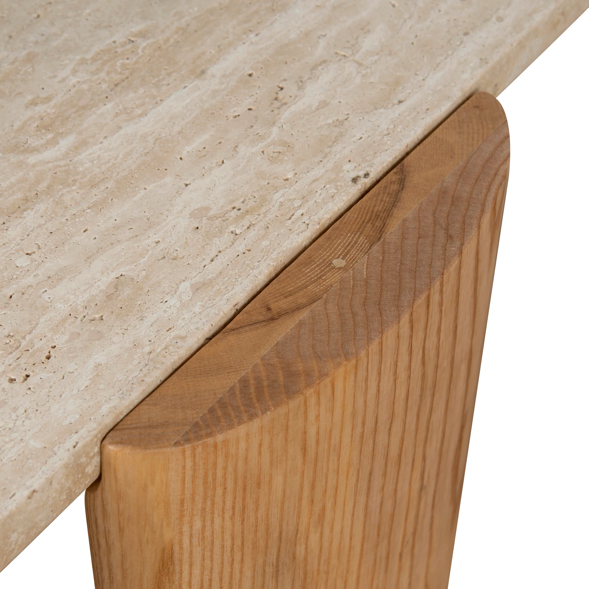 CCF8791-NY 100cm Travertine Coffee Table - Natural - Image 5
