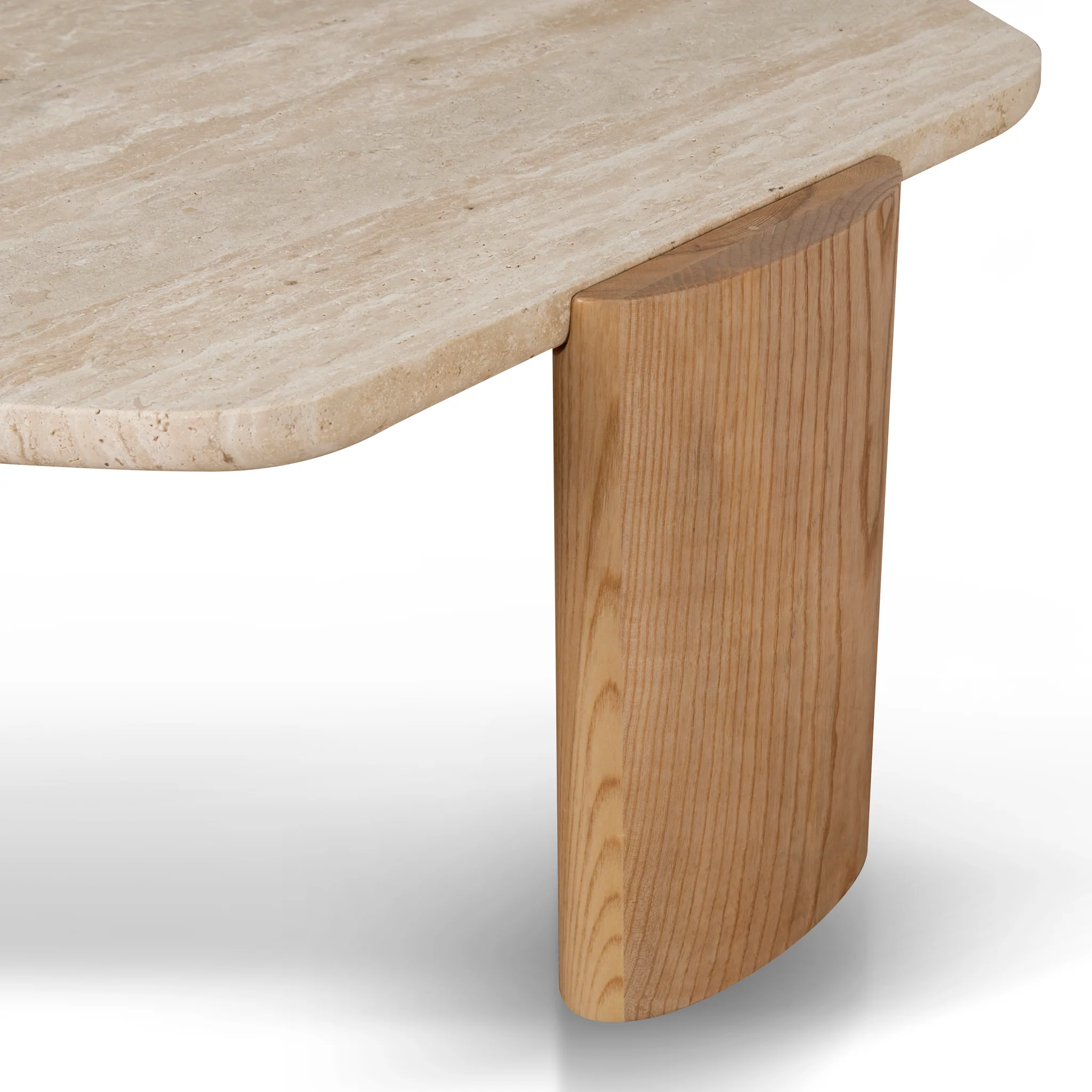 CCF8791-NY 100cm Travertine Coffee Table - Natural - Image 6