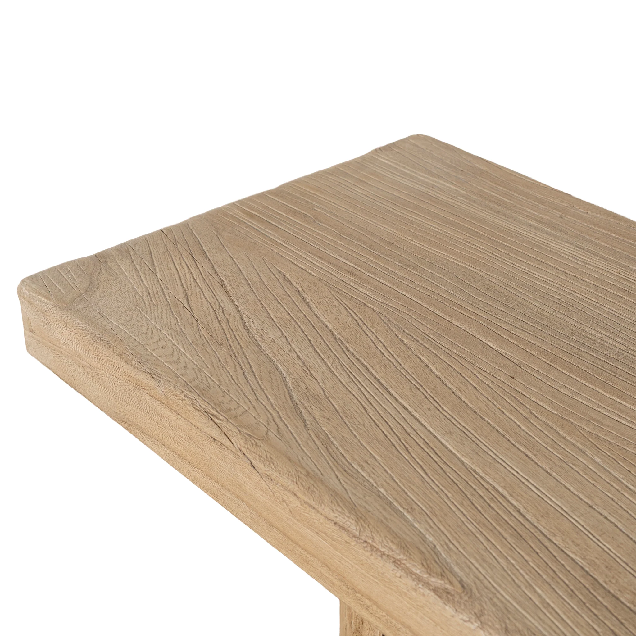 CDB10234-NA 2.06m Elm Bench - Natural - Image 11