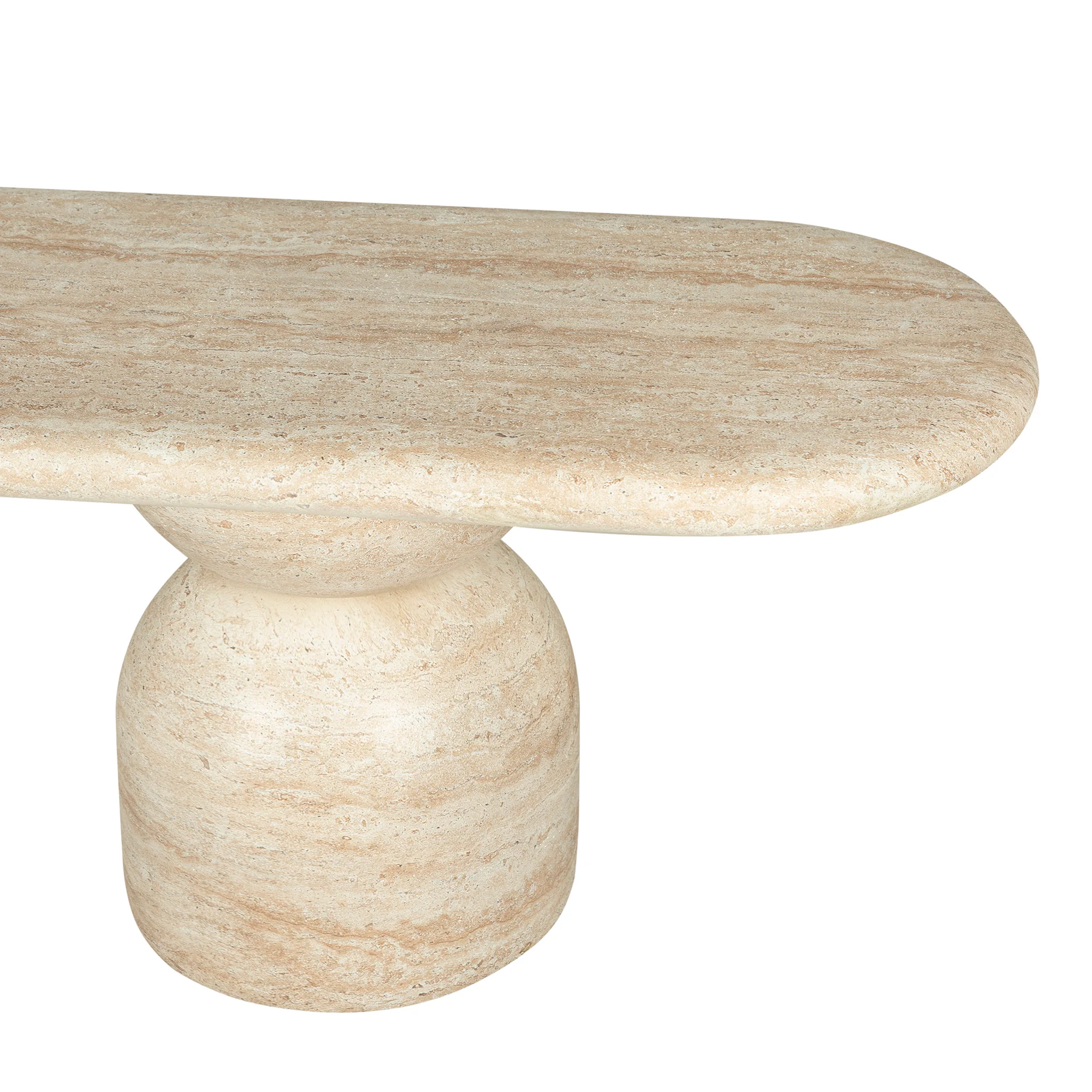 CDB12288-CO 2m Indoor Bench - Light Travertine Look - Image 6