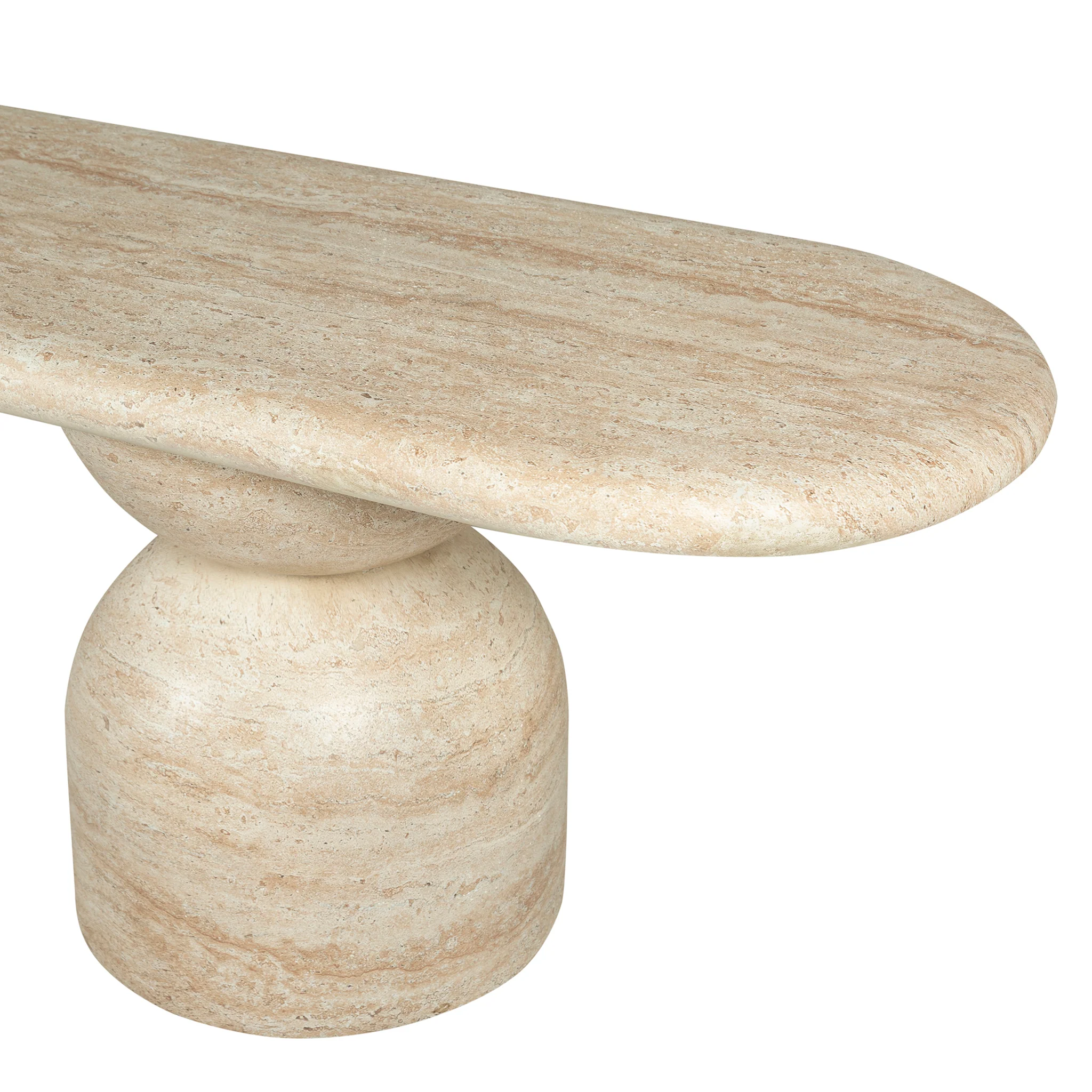 CDB12288-CO 2m Indoor Bench - Light Travertine Look - Image 8