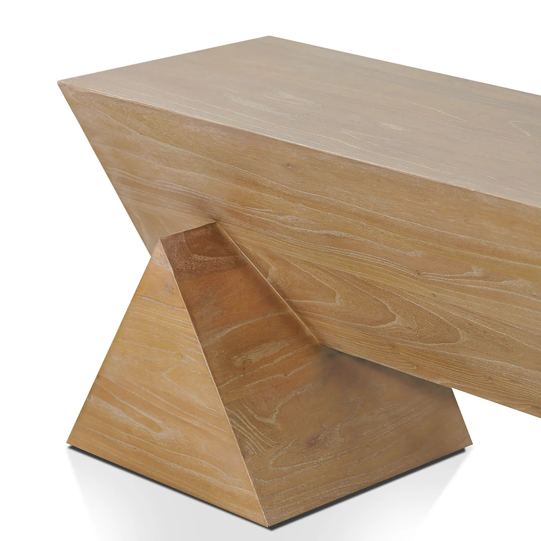 CDB8287-NI 1.9m Elm Bench - Natural - Image 5