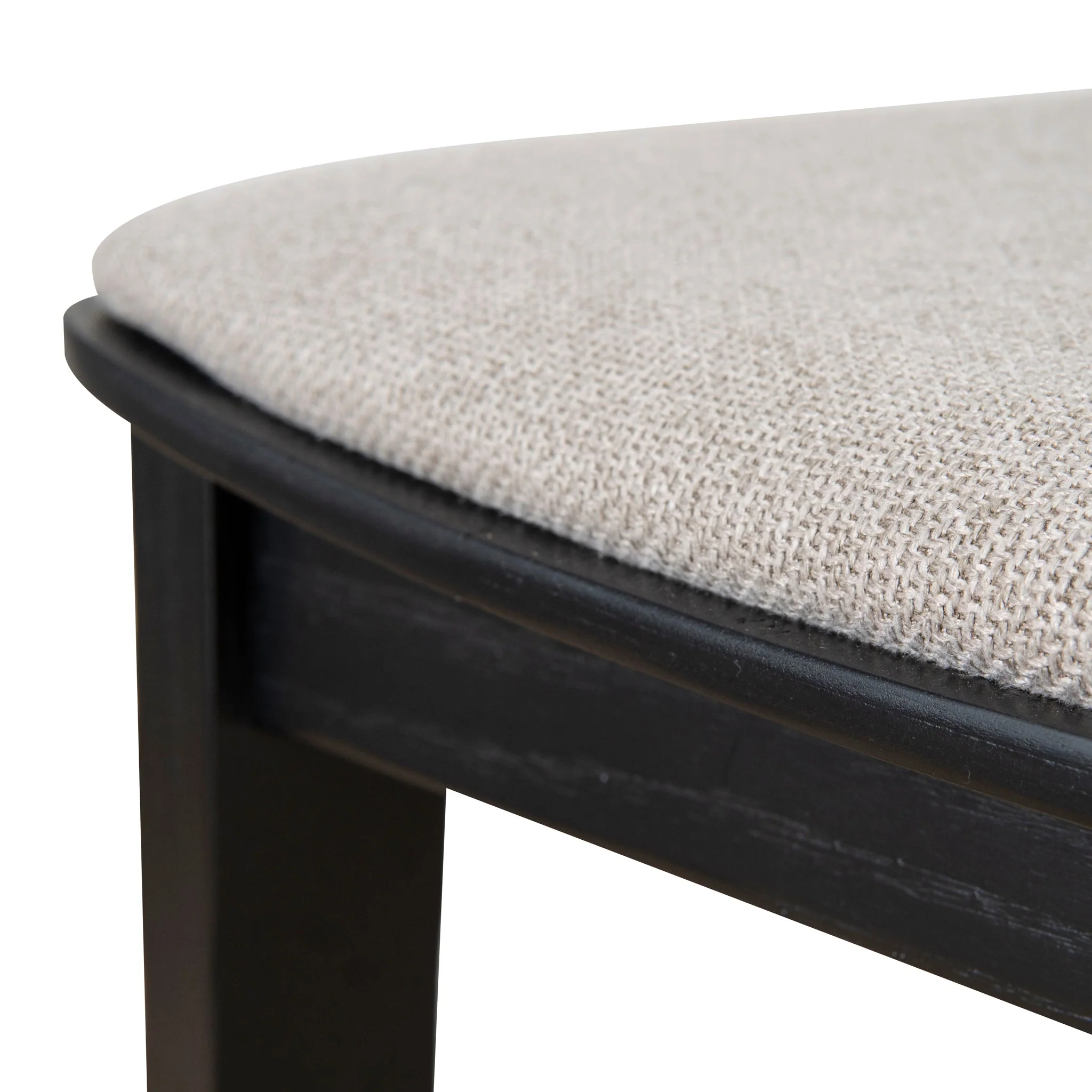 CDC10054-SDx2 Black Dining Chair - Grey Seat (Set of 2) - Image 14