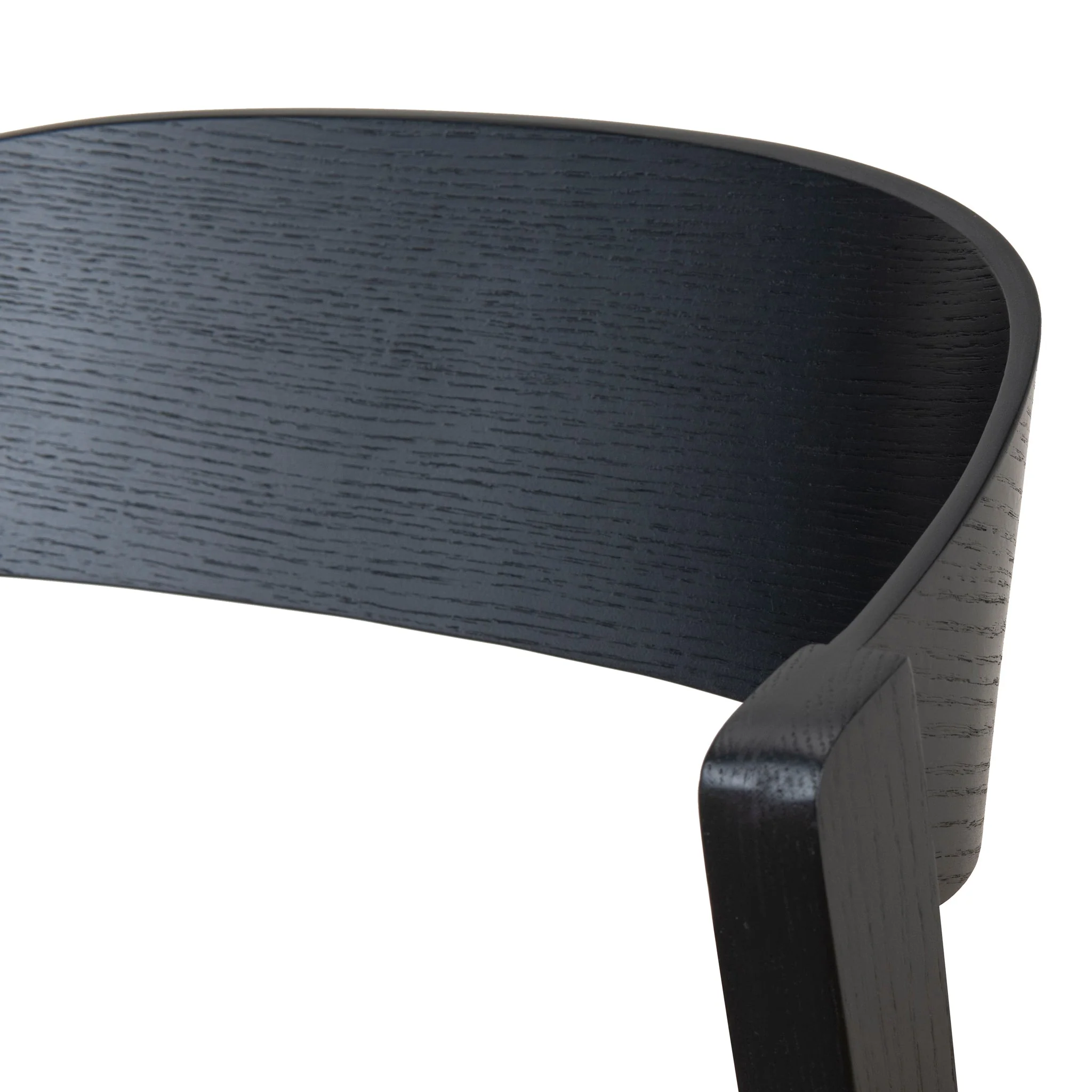 CDC10054-SDx2 Black Dining Chair - Grey Seat (Set of 2) - Image 9
