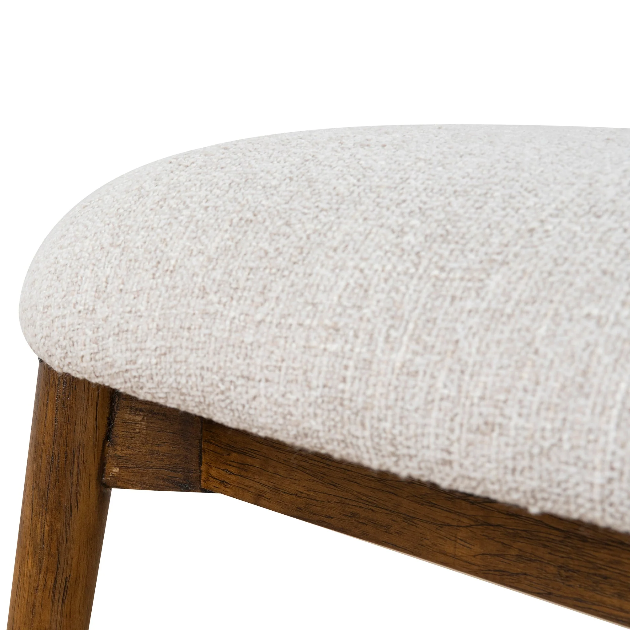CDC10152-MY Coastal Beige Dining Chair - Walnut - Image 10