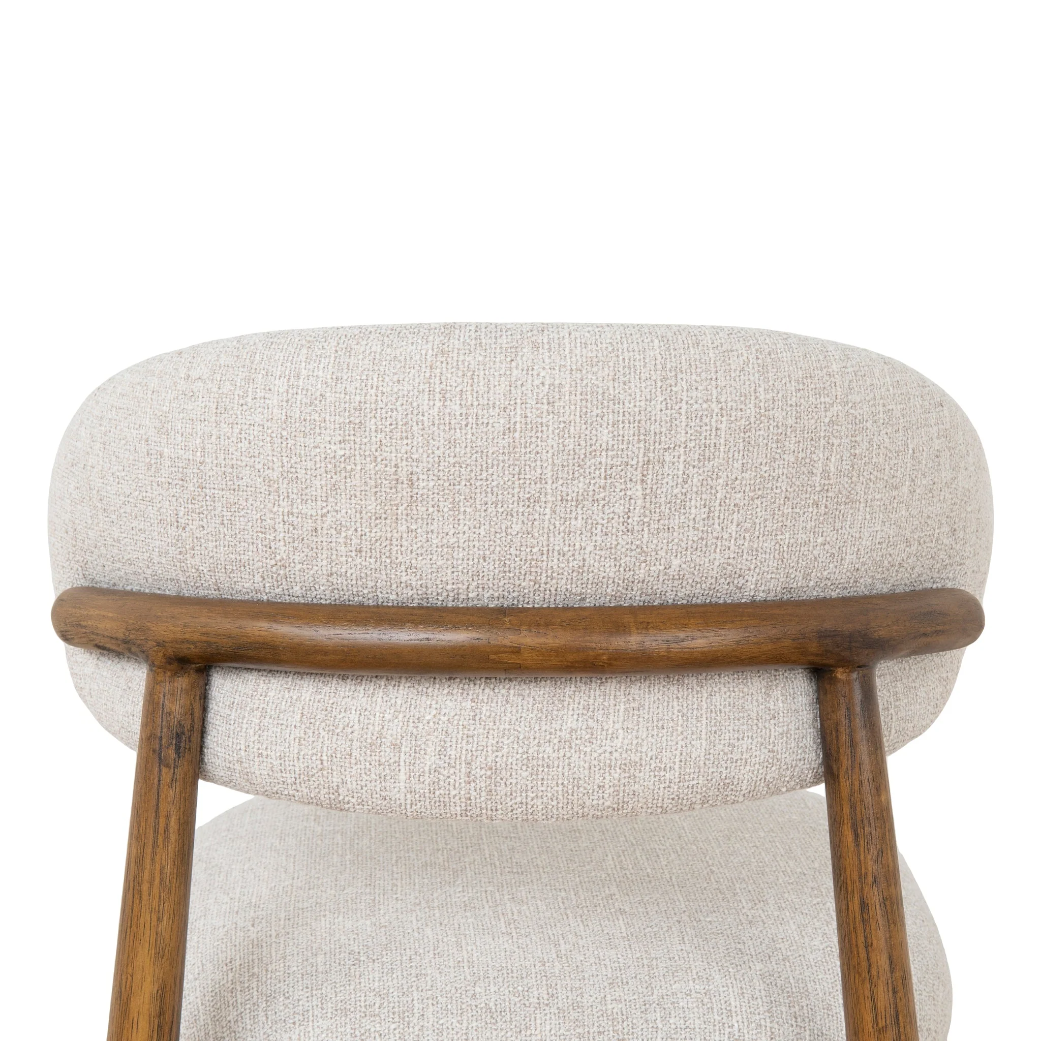 CDC10152-MY Coastal Beige Dining Chair - Walnut - Image 16