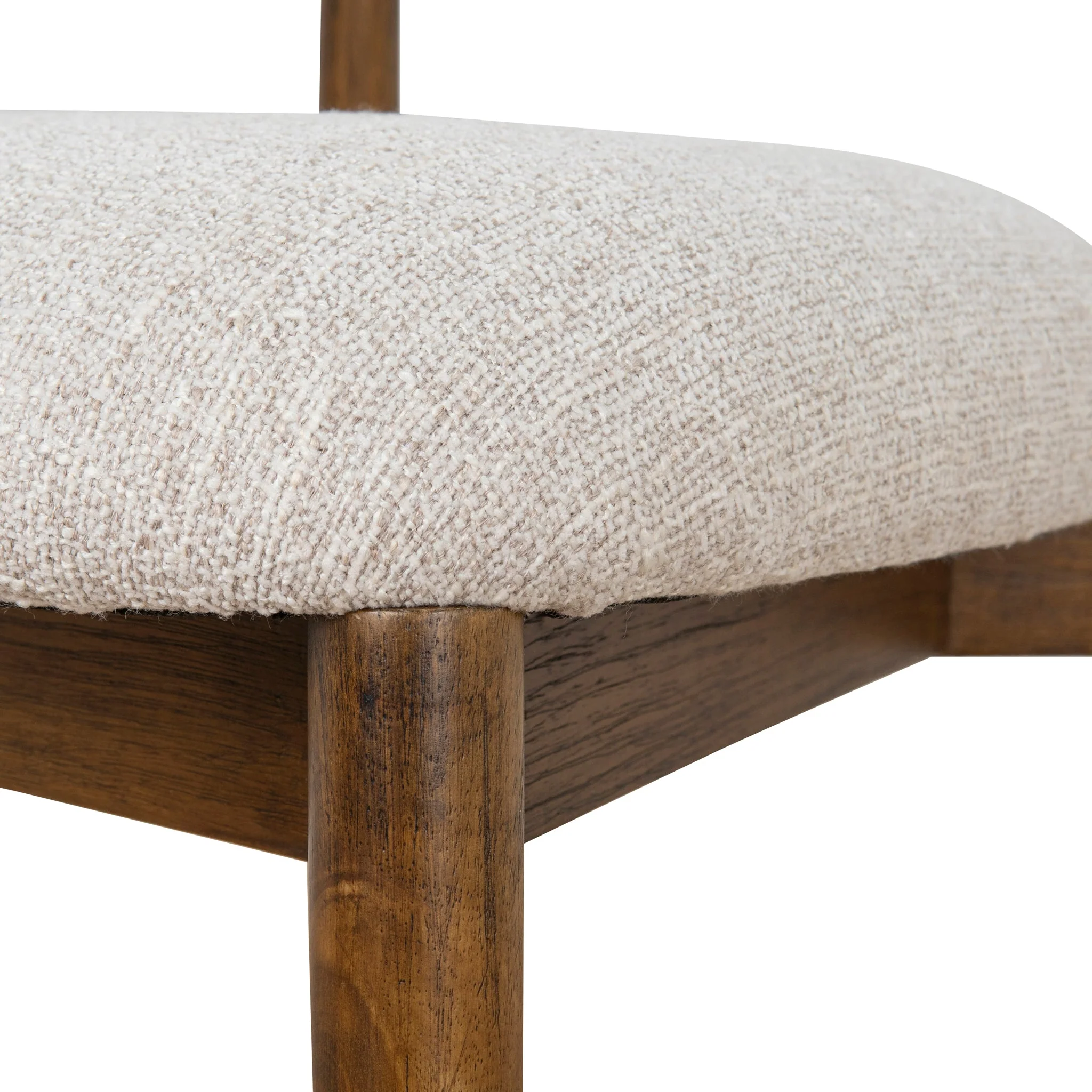 CDC10152-MY Coastal Beige Dining Chair - Walnut - Image 9