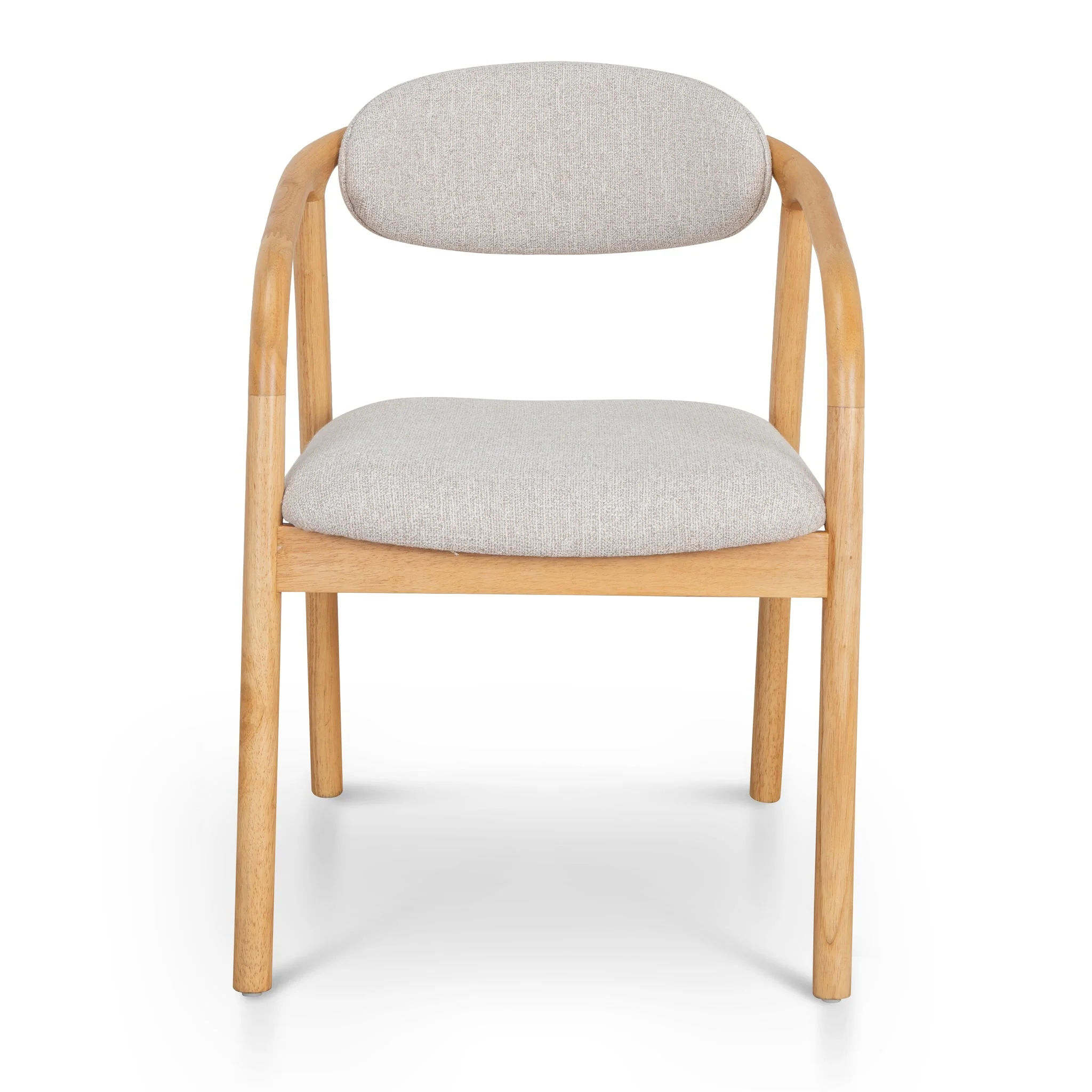 CDC10154-MY Coastal Beige Dining Chair - Natural - Image 2