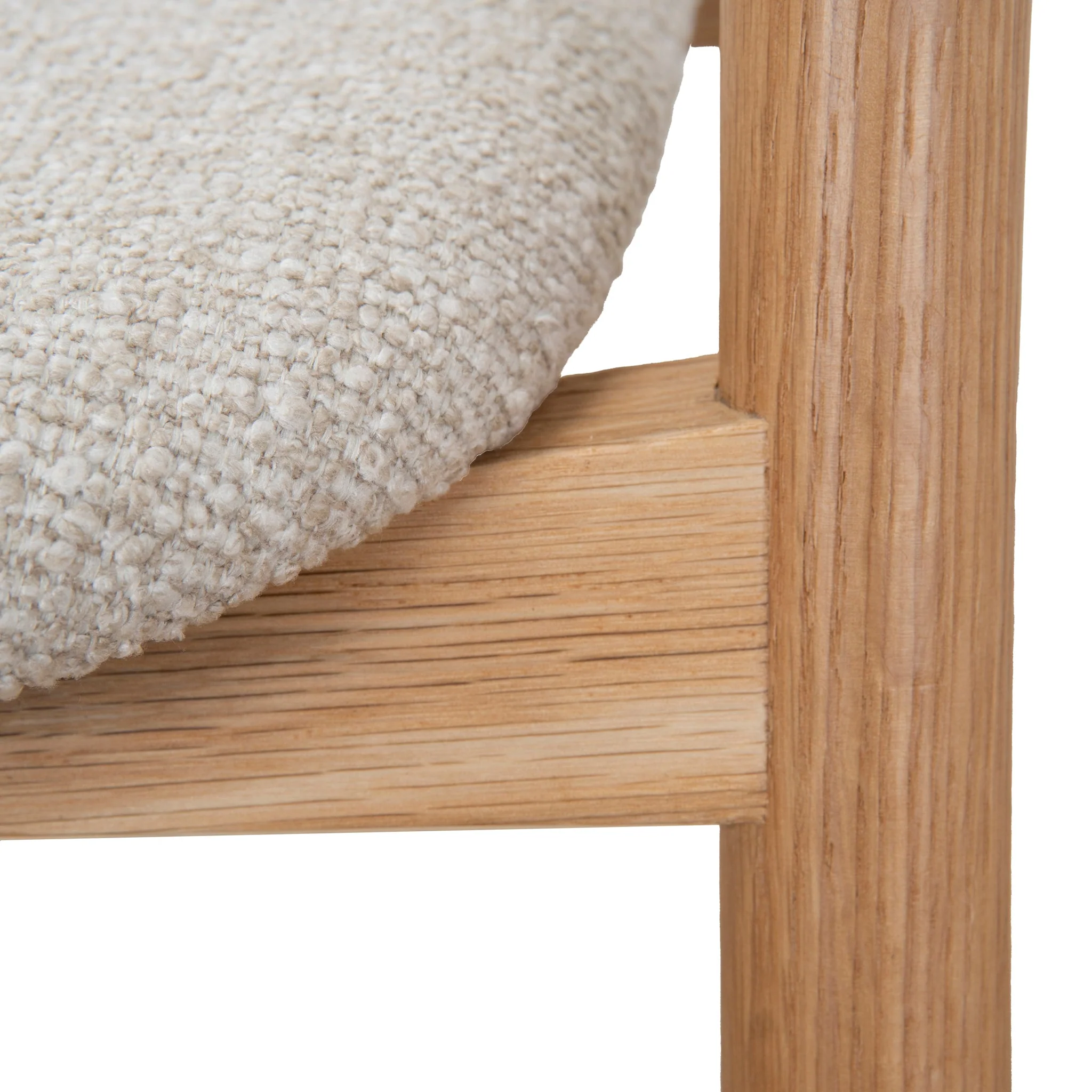 CDC10183-SD Natural Dining Armchair - Beige (Set of 2) - Image 10