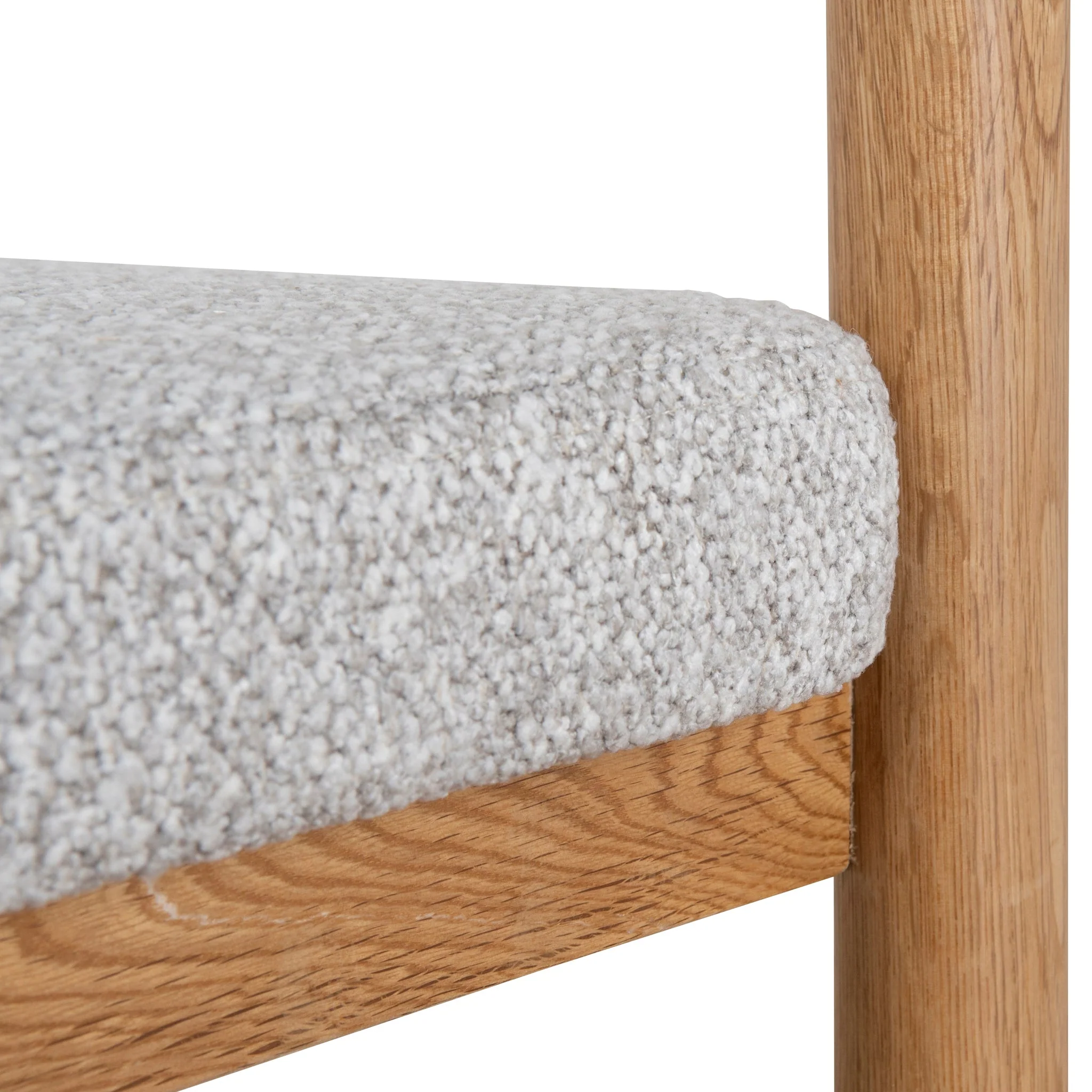 CDC10201-LJ Natural Dining Chair - Clay Grey (Set of 2) - Image 11