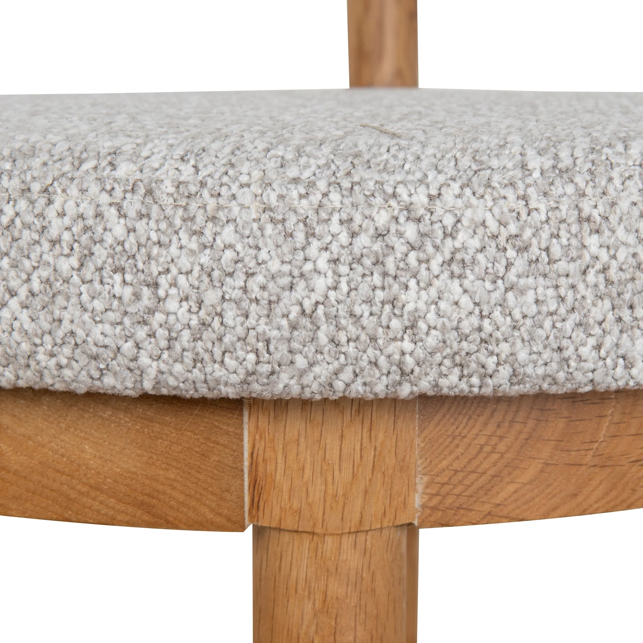 CDC10201-LJ Natural Dining Chair - Clay Grey (Set of 2) - Image 12