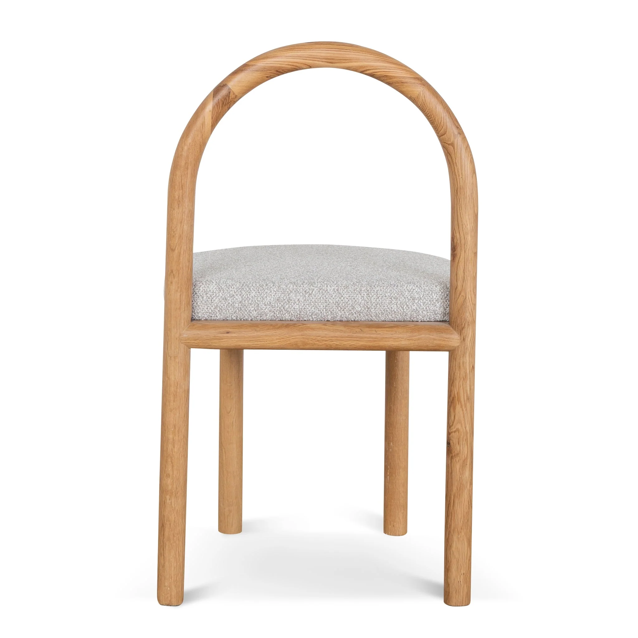 CDC10201-LJ Natural Dining Chair - Clay Grey (Set of 2) - Image 7