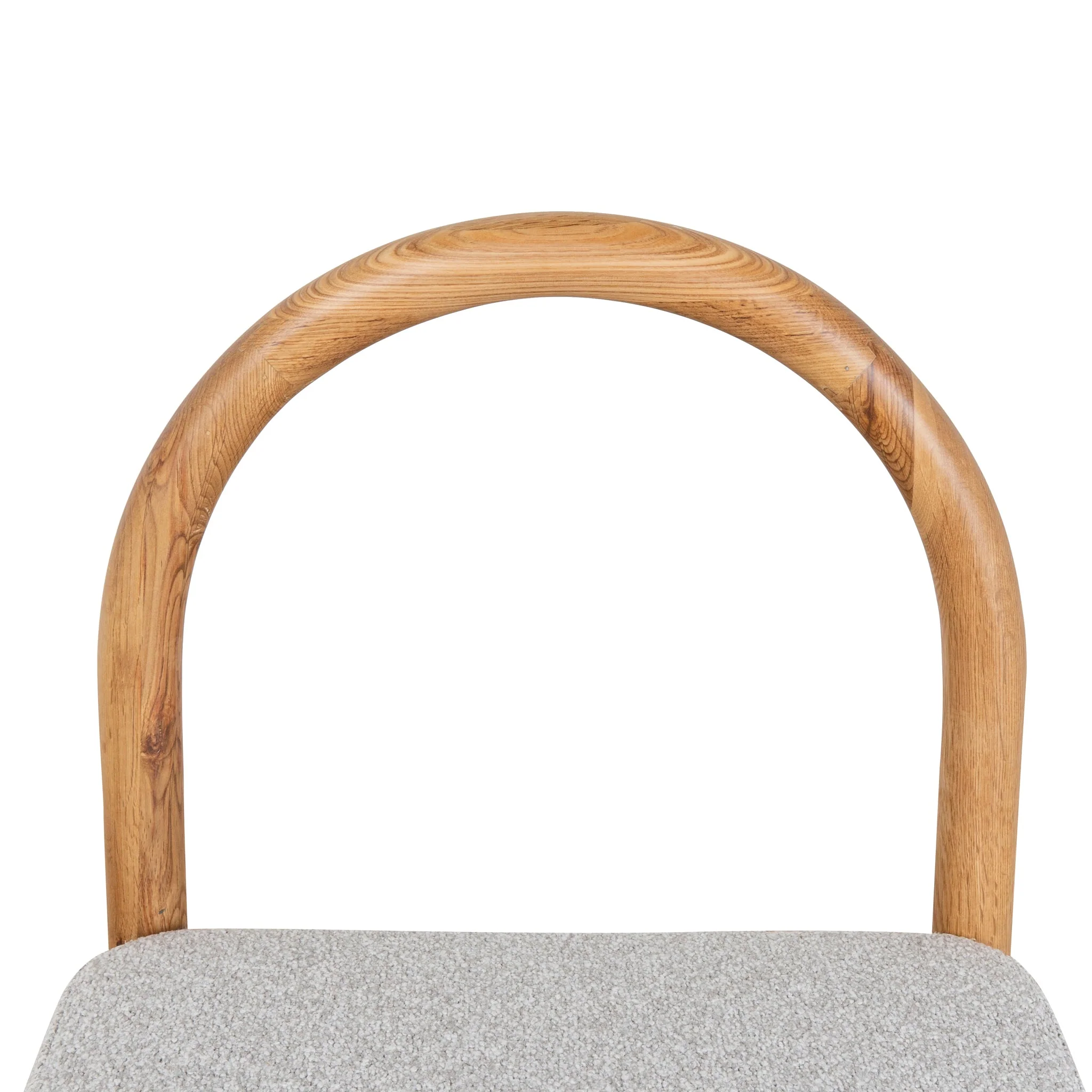 CDC10201-LJ Natural Dining Chair - Clay Grey (Set of 2) - Image 9