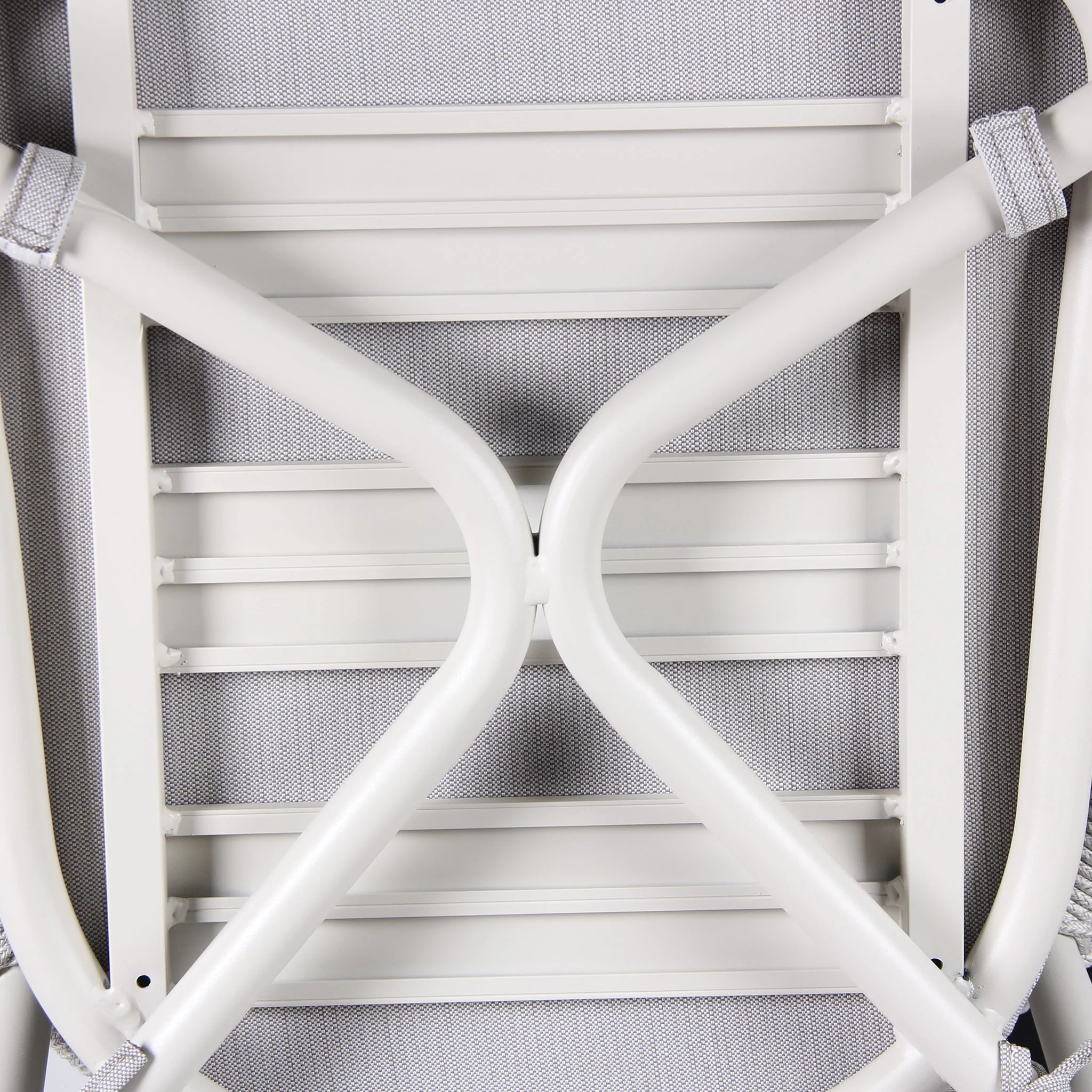 CDC10302-IDx2 Sand White Outdoor Dining Chair - Light Grey (Set of 2) - Image 8