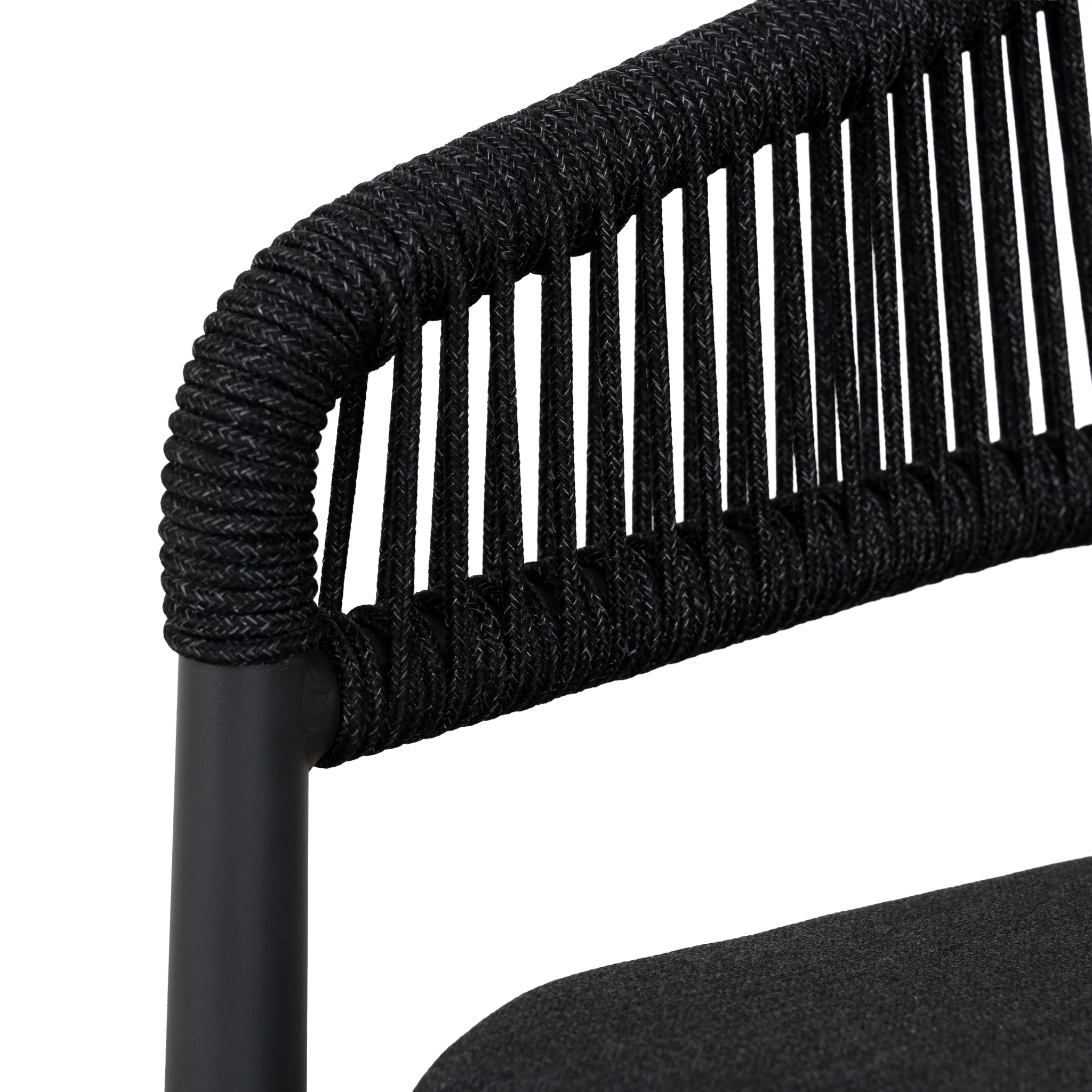 CDC10303-ID Outdoor Dining Chair - Charcoal (Set of 2) - Image 11
