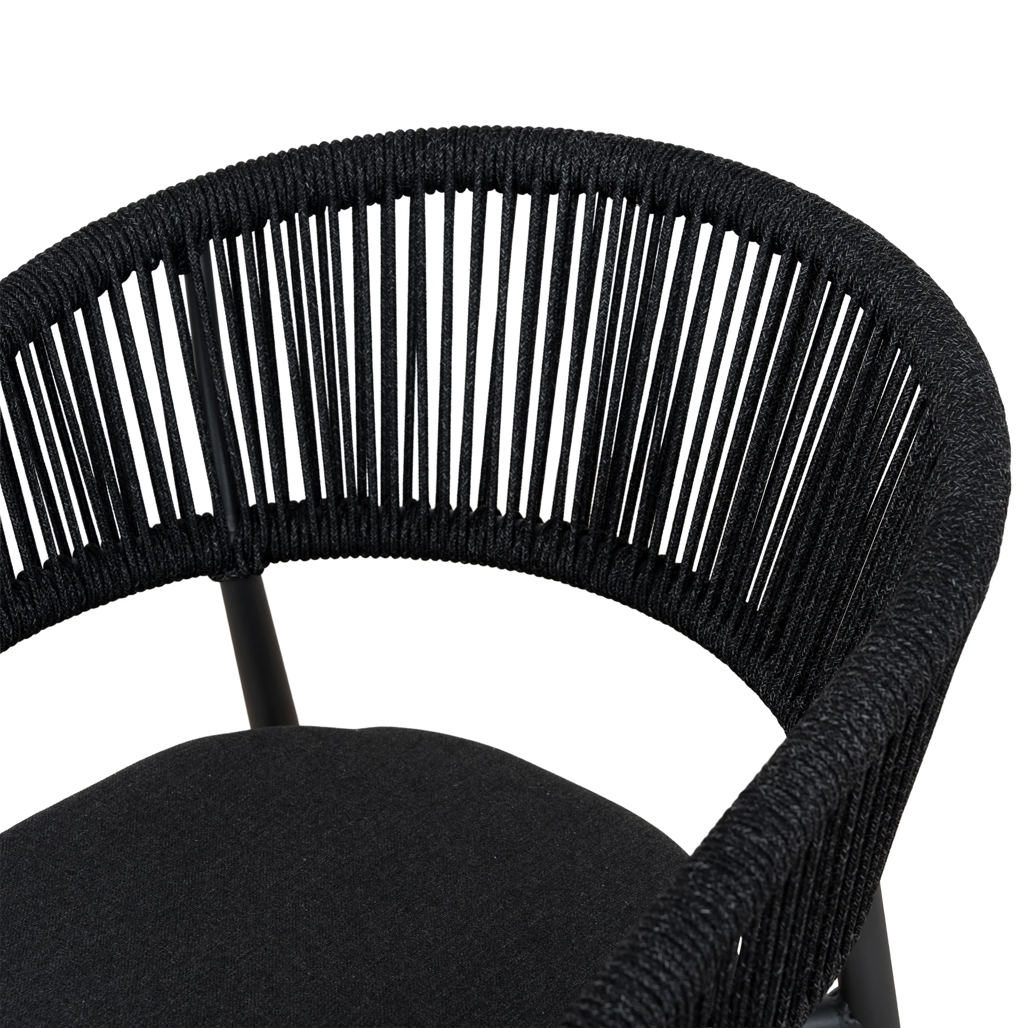 CDC10303-ID Outdoor Dining Chair - Charcoal (Set of 2) - Image 12