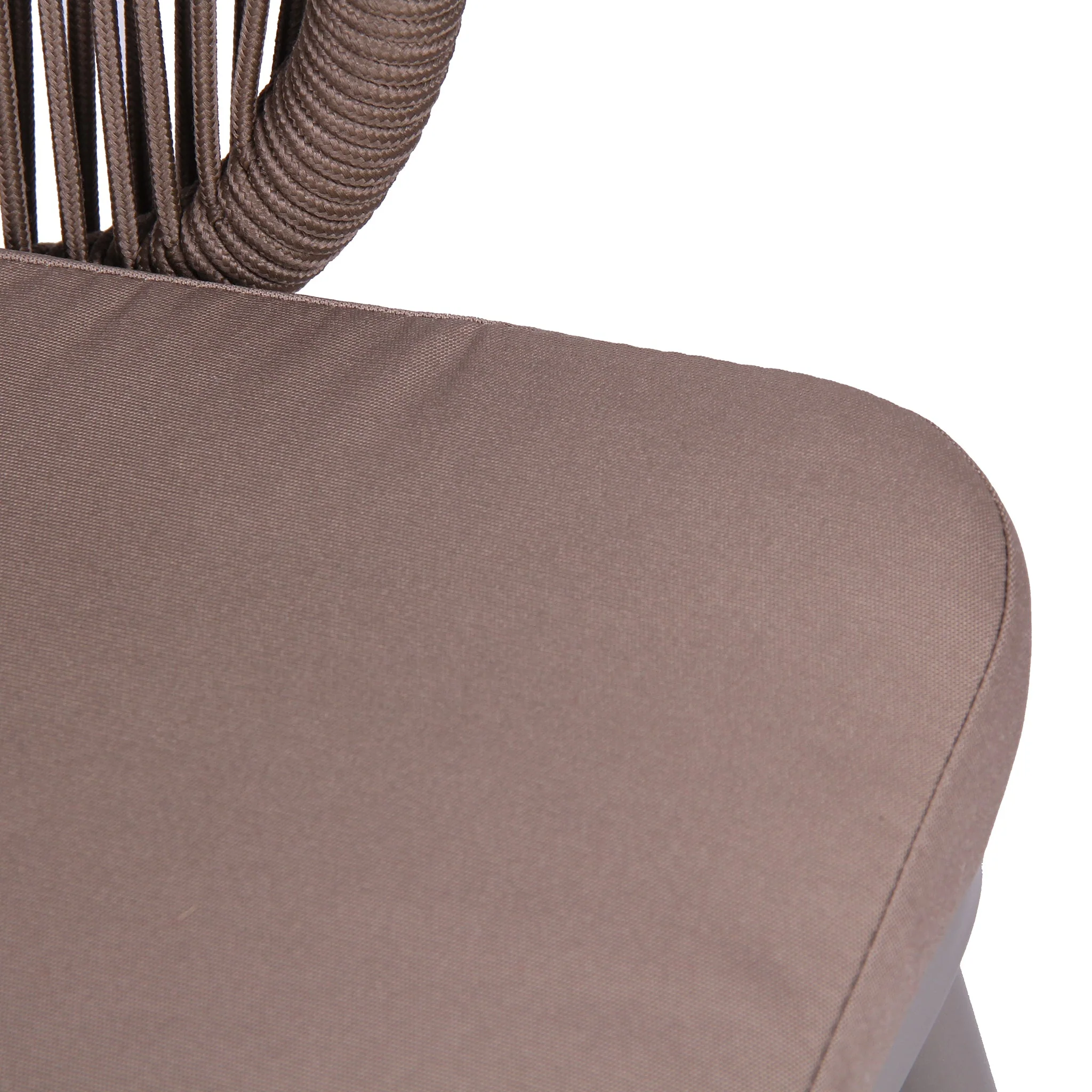 CDC10312-IDx2 Beige Outdoor Dining Chair - Brown (Set of 2) - Image 10