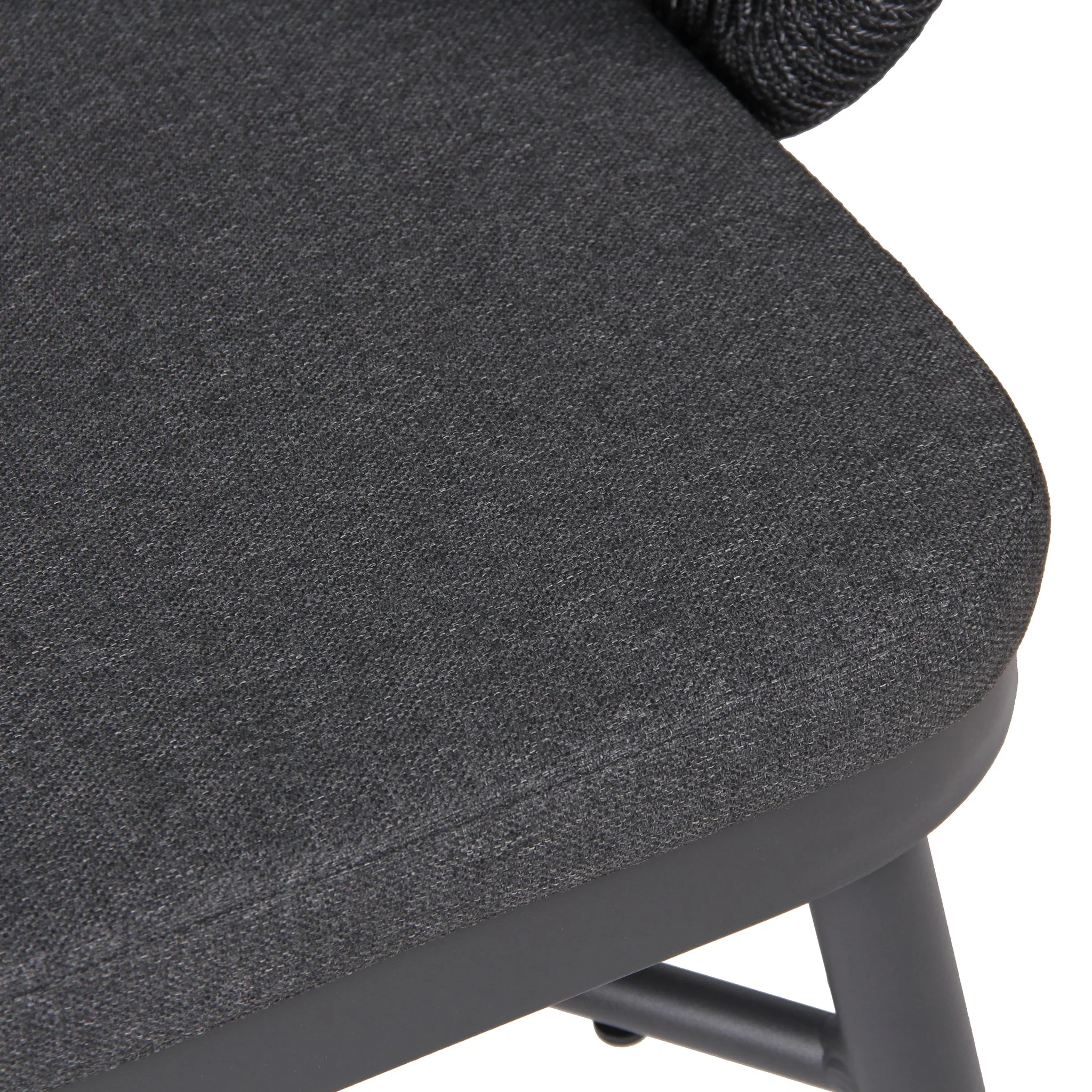CDC10314-ID Outdoor Dining Chair - Charcoal (Set of 2) - Image 9