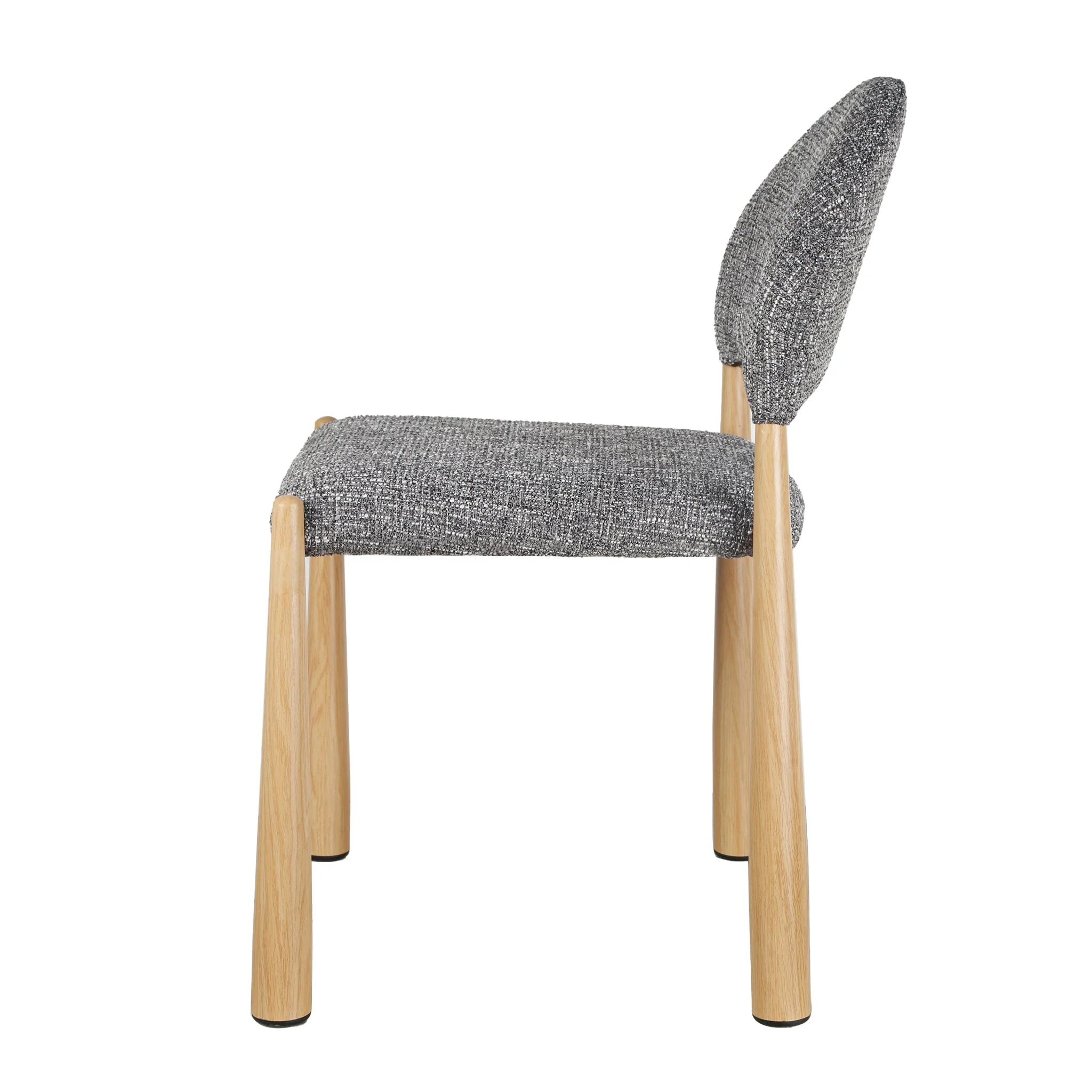 CDC10330-CI Dining Chair - Neutral Grey (Set of 2) - Image 4