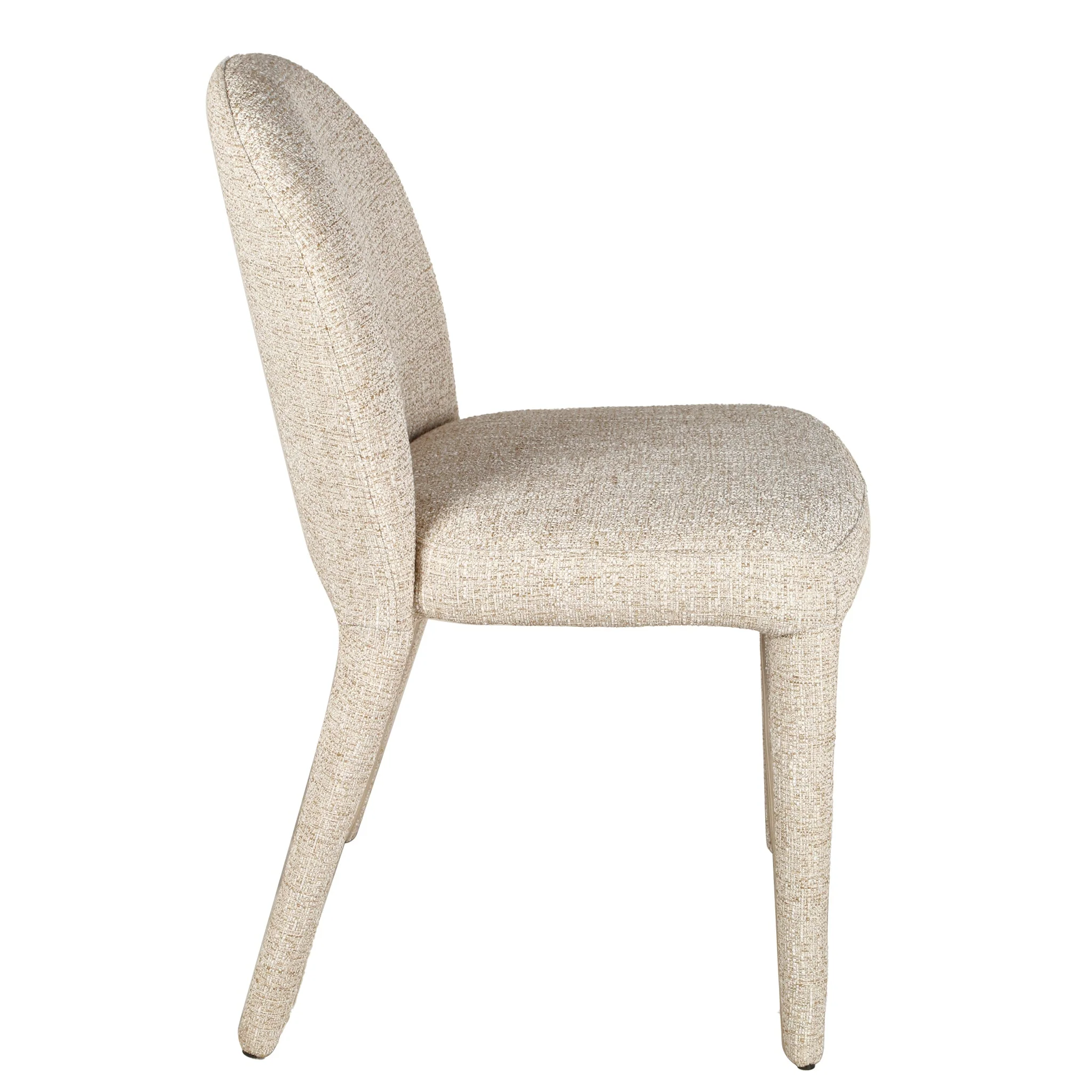 CDC10332-CI Dining Chair - Pale Beige (Set of 2) - Image 4