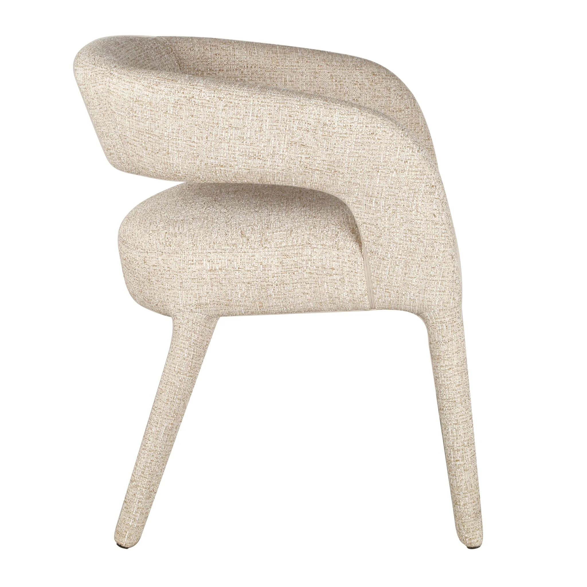 CDC10335-CI Dining Chair - Pale Beige - Image 4