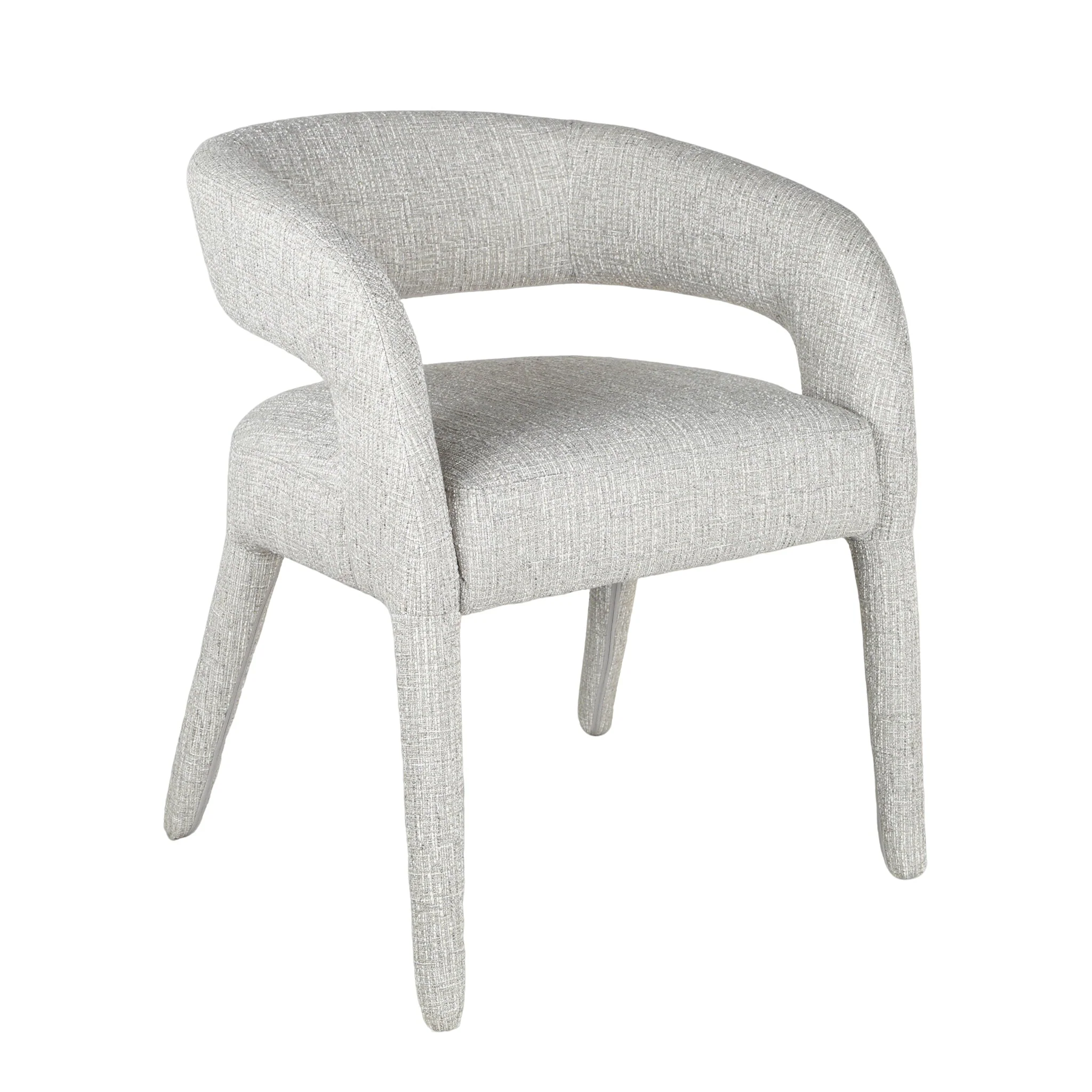CDC10336-CI Dining Chair - Chrome Grey