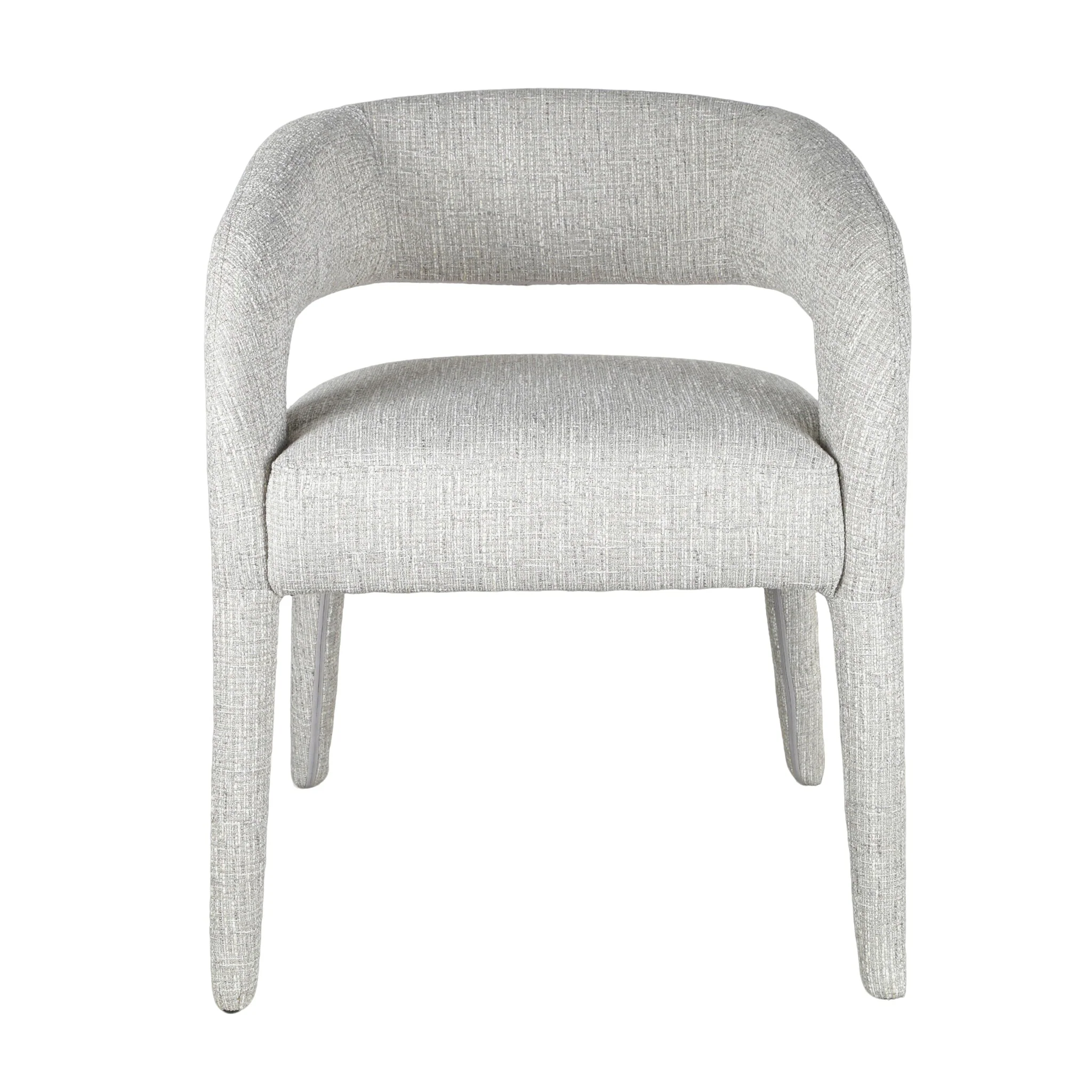CDC10336-CI Dining Chair - Chrome Grey - Image 2