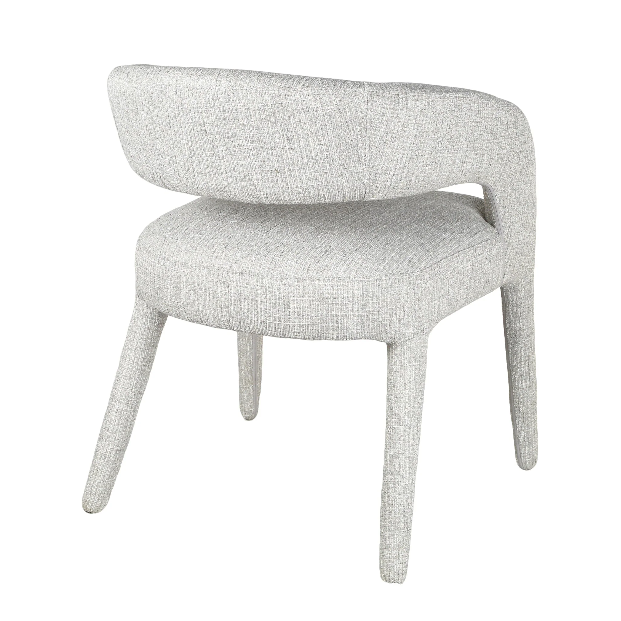 CDC10336-CI Dining Chair - Chrome Grey - Image 3