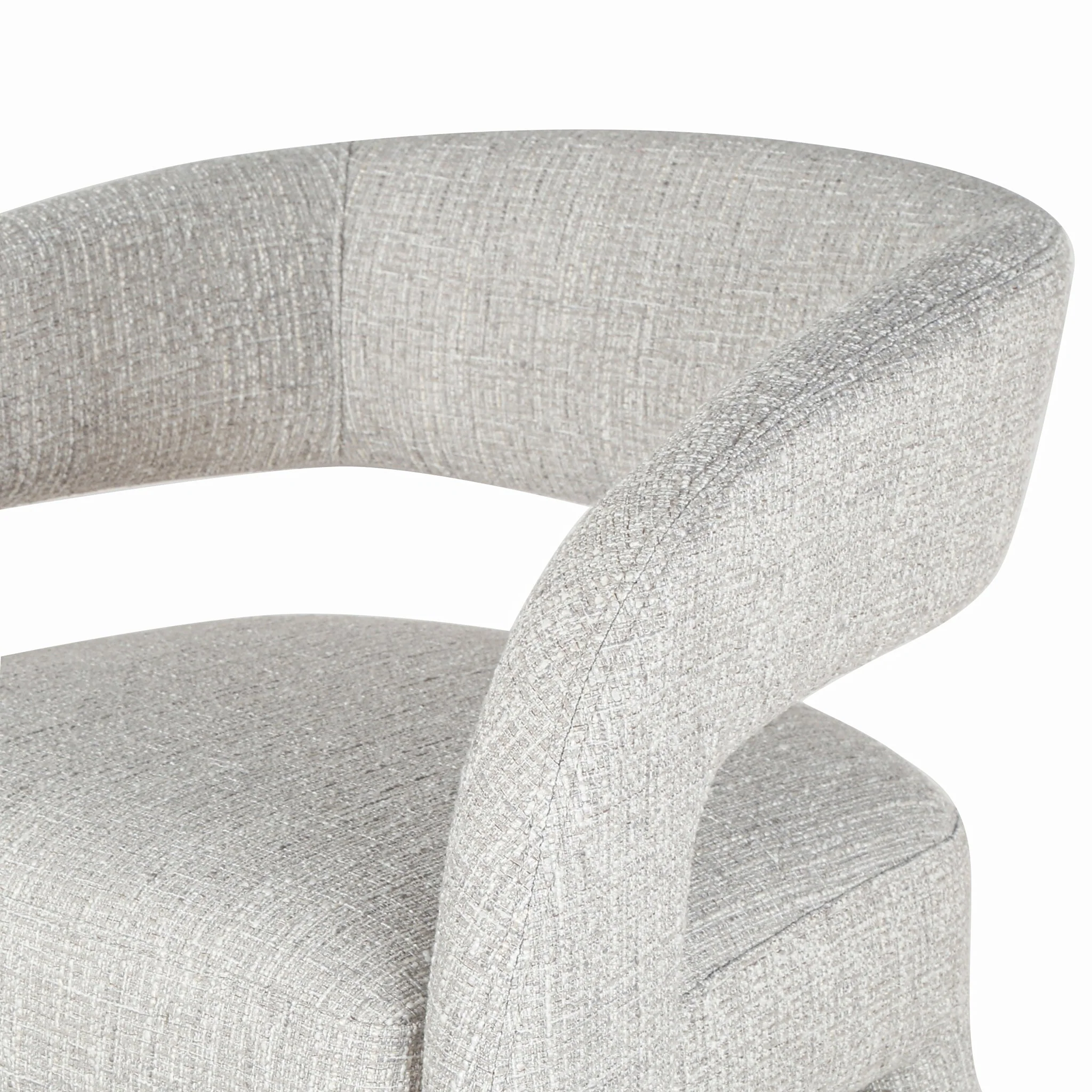CDC10336-CI Dining Chair - Chrome Grey - Image 5