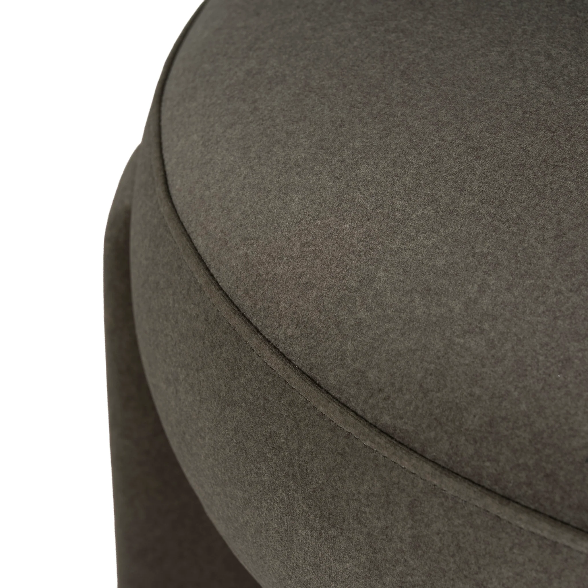 CDC10349-FH Fabric Dining Chair - Dark Moss Green - Image 9