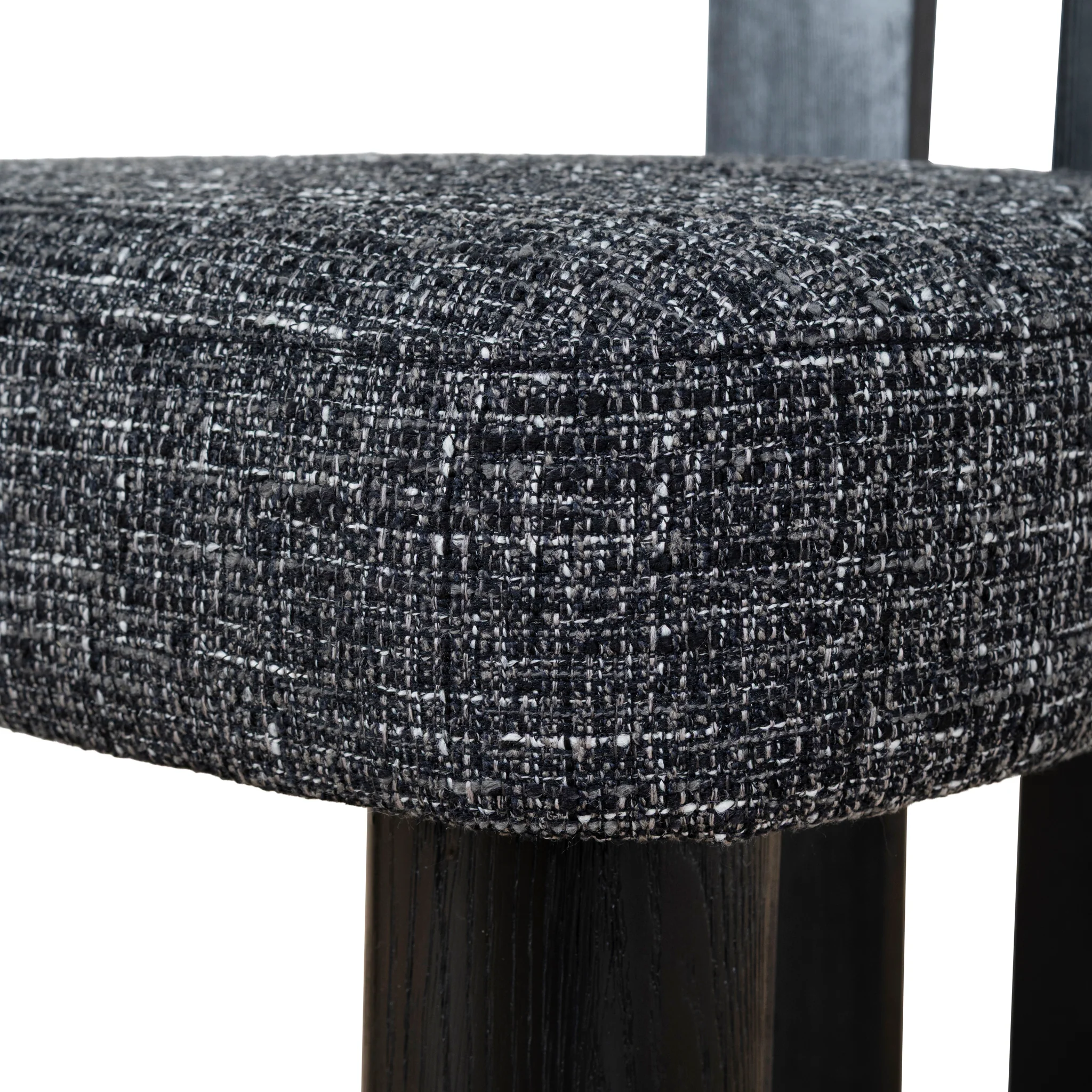 CDC10480-OLS Black Dining Chair - Field Charcoal (Set of 2) - Image 10