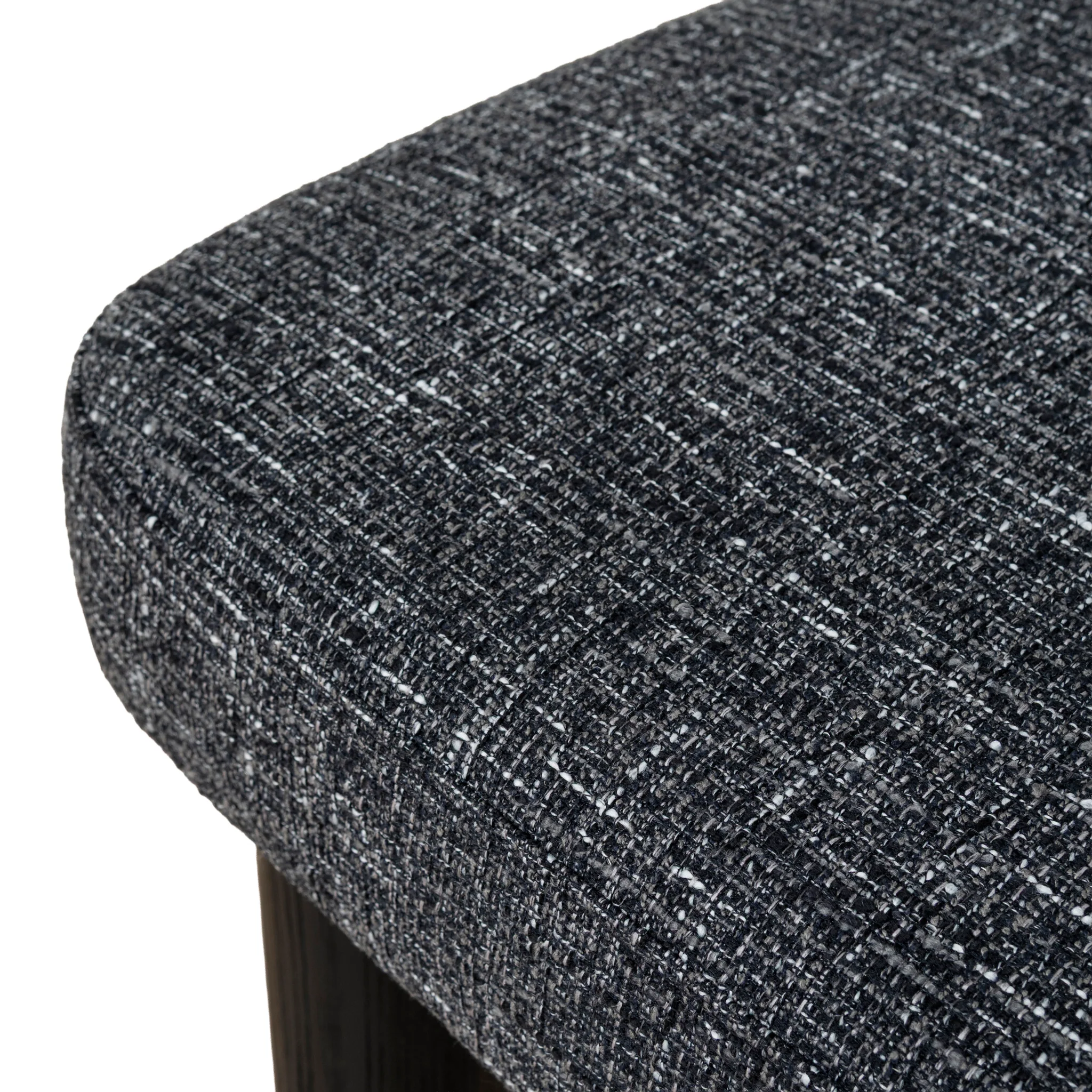 CDC10480-OLS Black Dining Chair - Field Charcoal (Set of 2) - Image 12