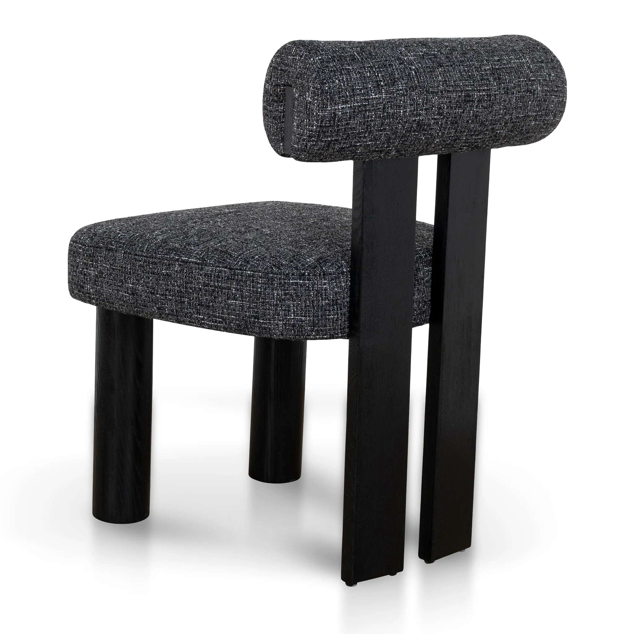 CDC10480-OLS Black Dining Chair - Field Charcoal (Set of 2) - Image 5