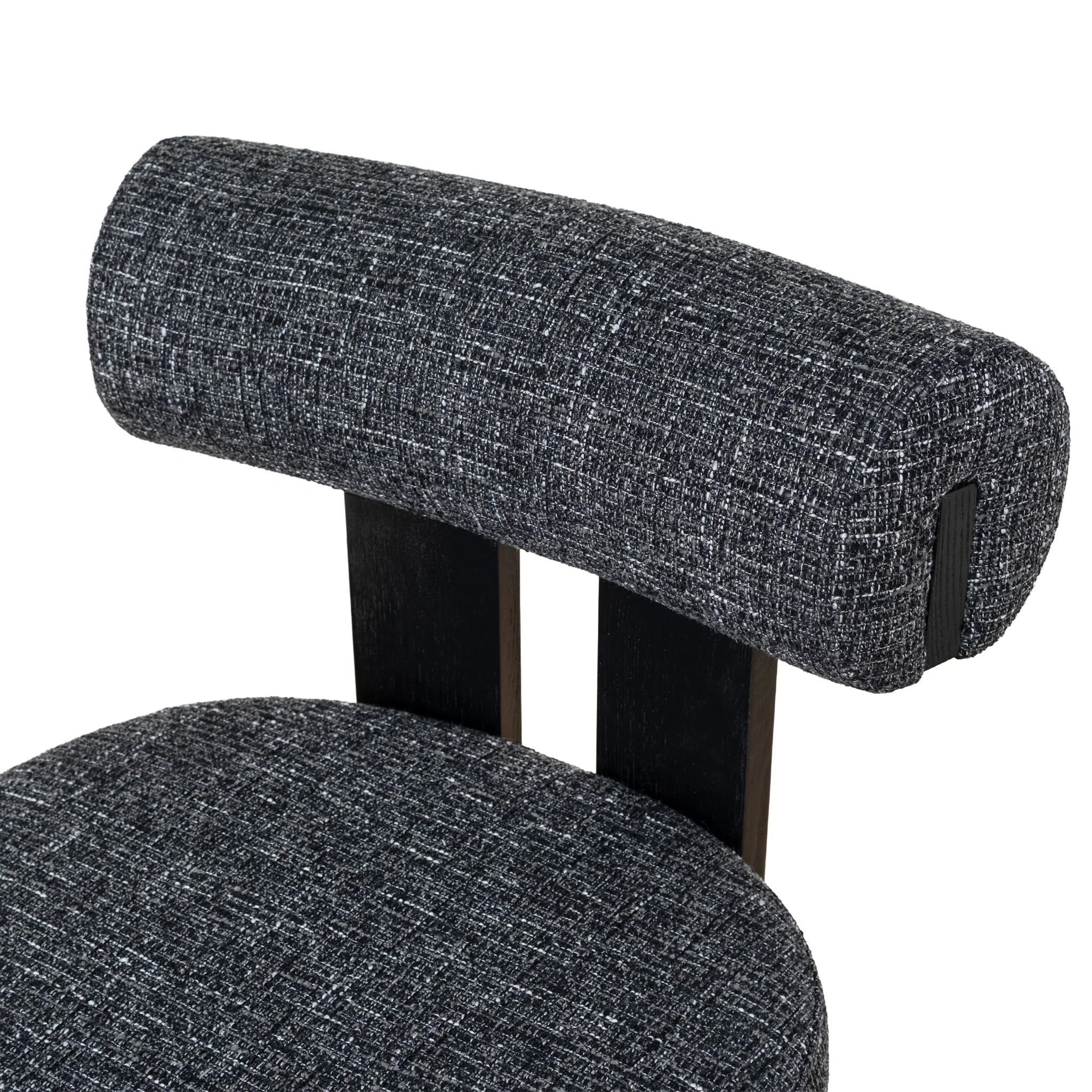 CDC10480-OLS Black Dining Chair - Field Charcoal (Set of 2) - Image 7