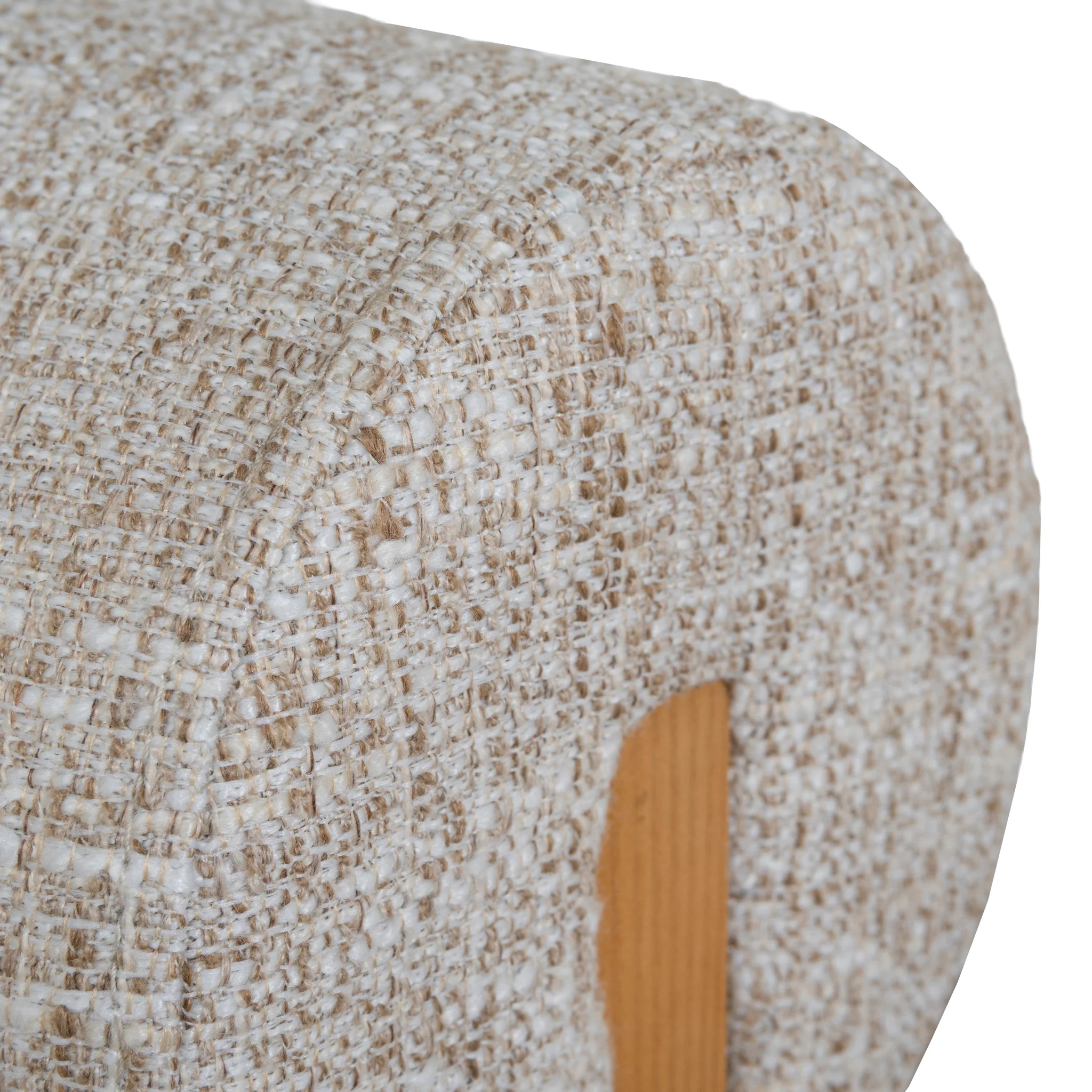 CDC10496-OLS Natural Dining Chair - Pale Beige (Set of 2) - Image 11