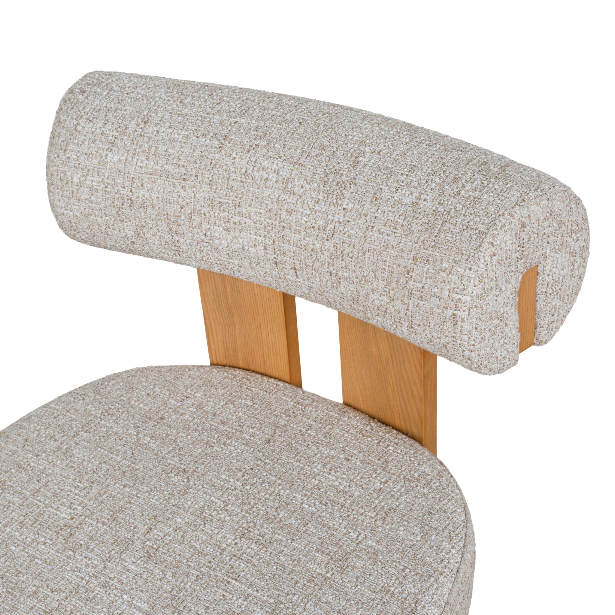 CDC10496-OLS Natural Dining Chair - Pale Beige (Set of 2) - Image 13
