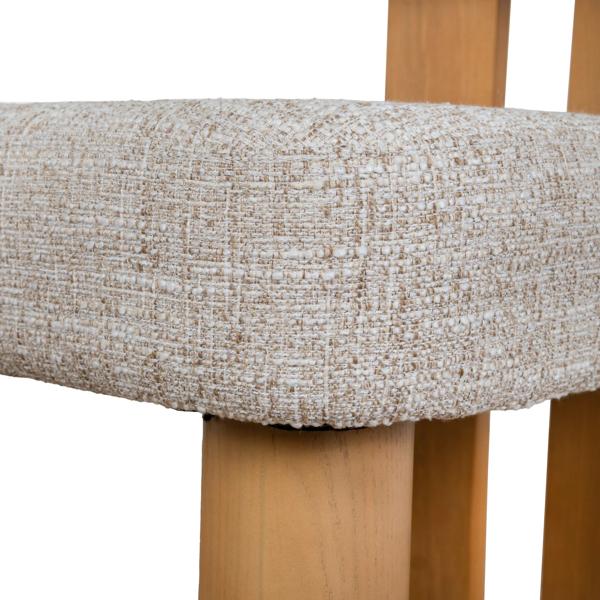 CDC10496-OLS Natural Dining Chair - Pale Beige (Set of 2) - Image 9