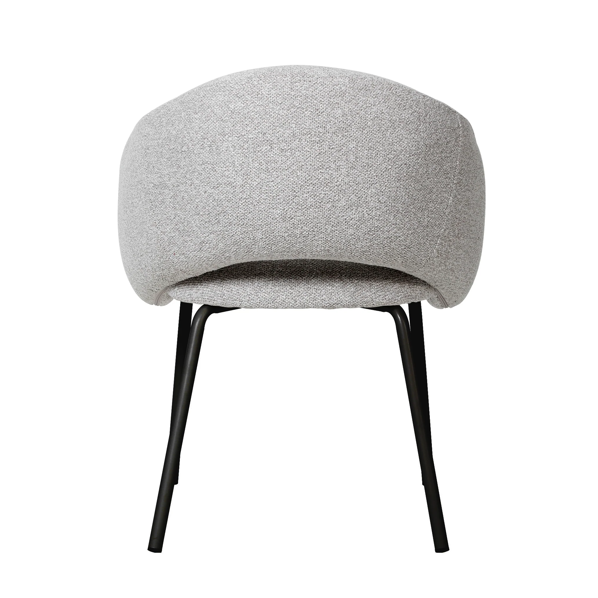 CDC10536-FH Black Dining Chair - Clay Grey (Set of 2) - Image 6