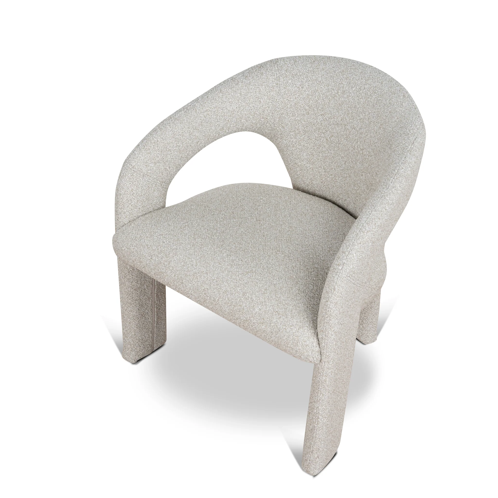 CDC10548-CI Dining Chair - Oatmeal Beige - Image 6