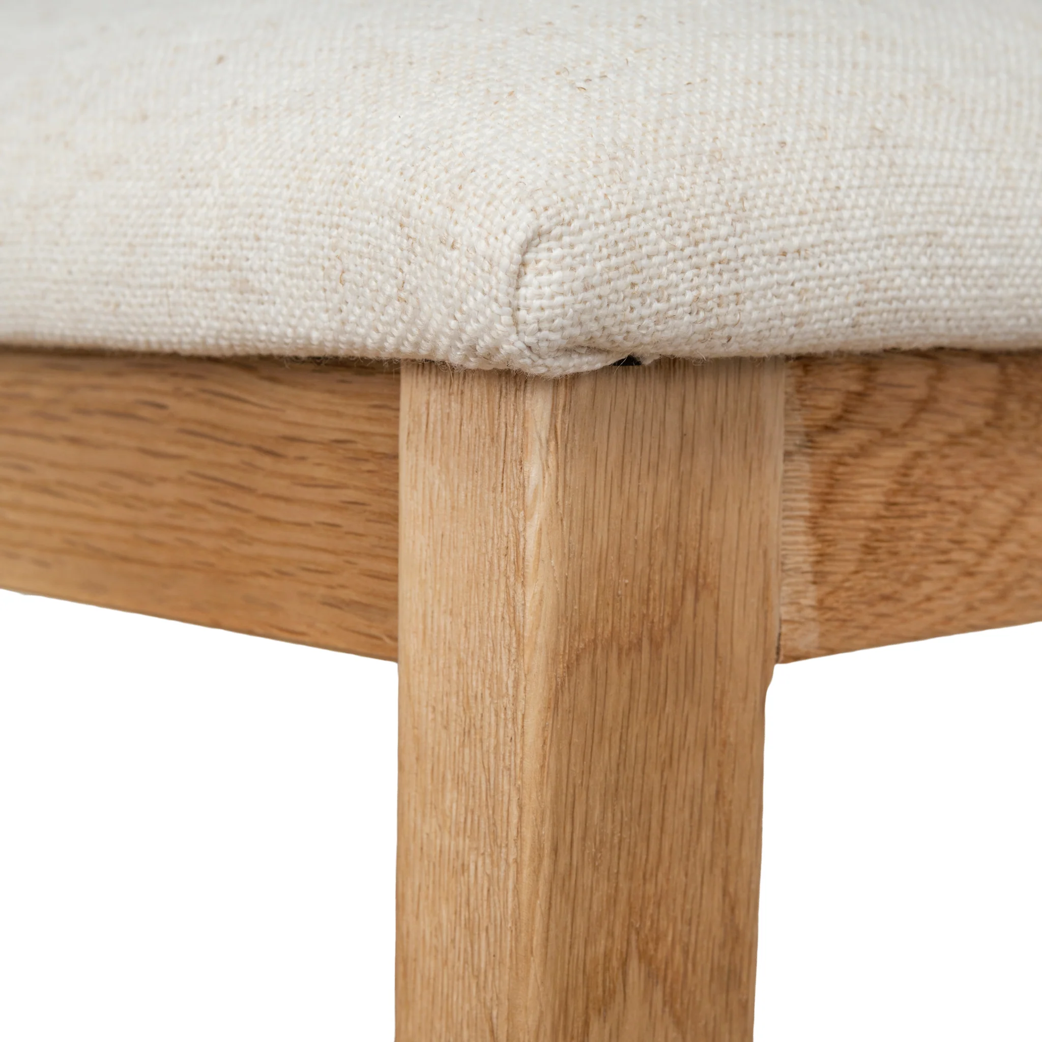 CDC10553-LJ Fabric Dining Chair - Dawn Beige (Set of 2) - Image 7